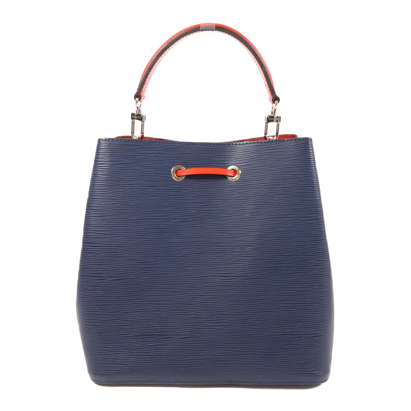 LOUIS VUITTON Epi NeoNoe MM銀扣手挽肩背兩用袋