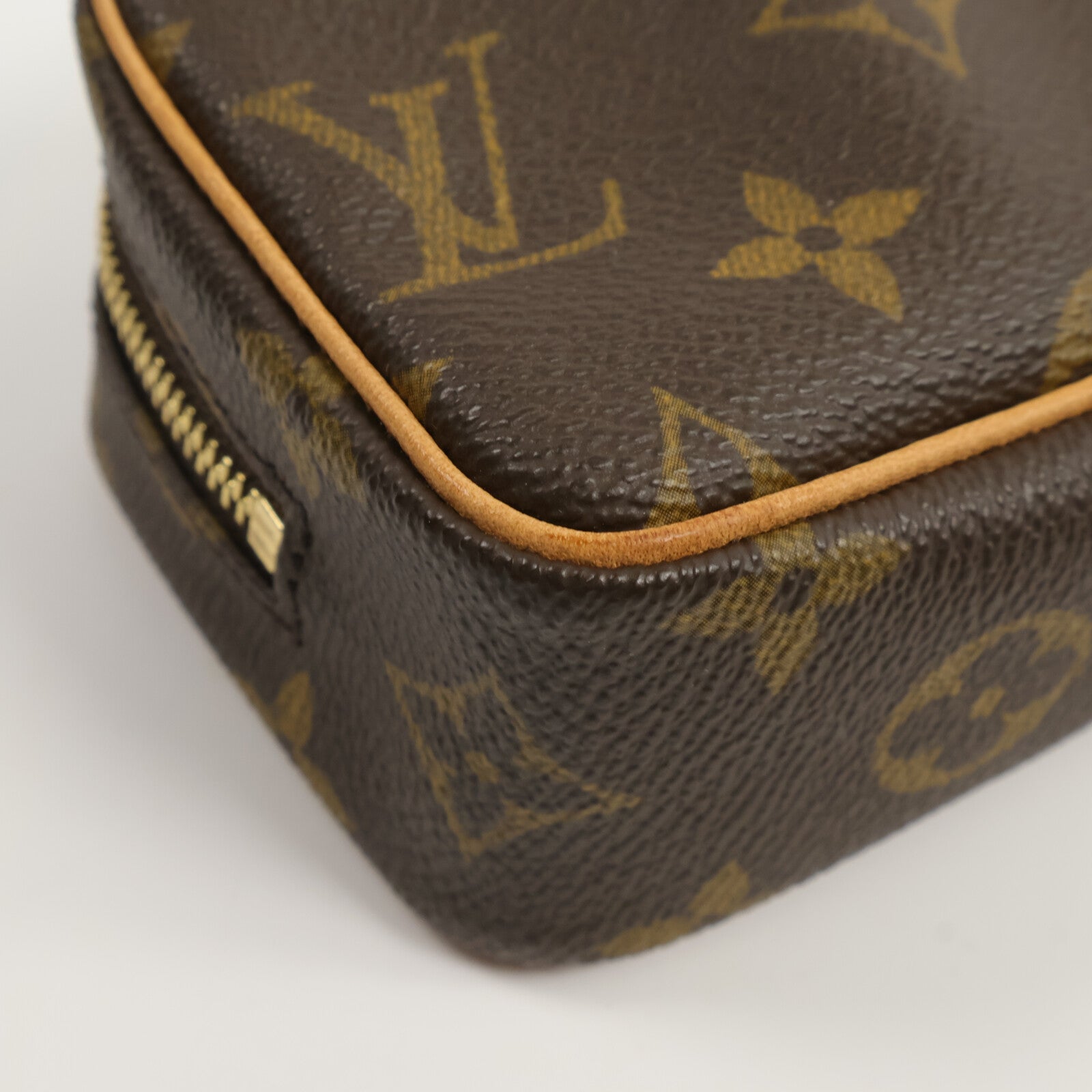 LOUIS VUITTON Monogram Trousse Wapity Pouch金扣手拿包