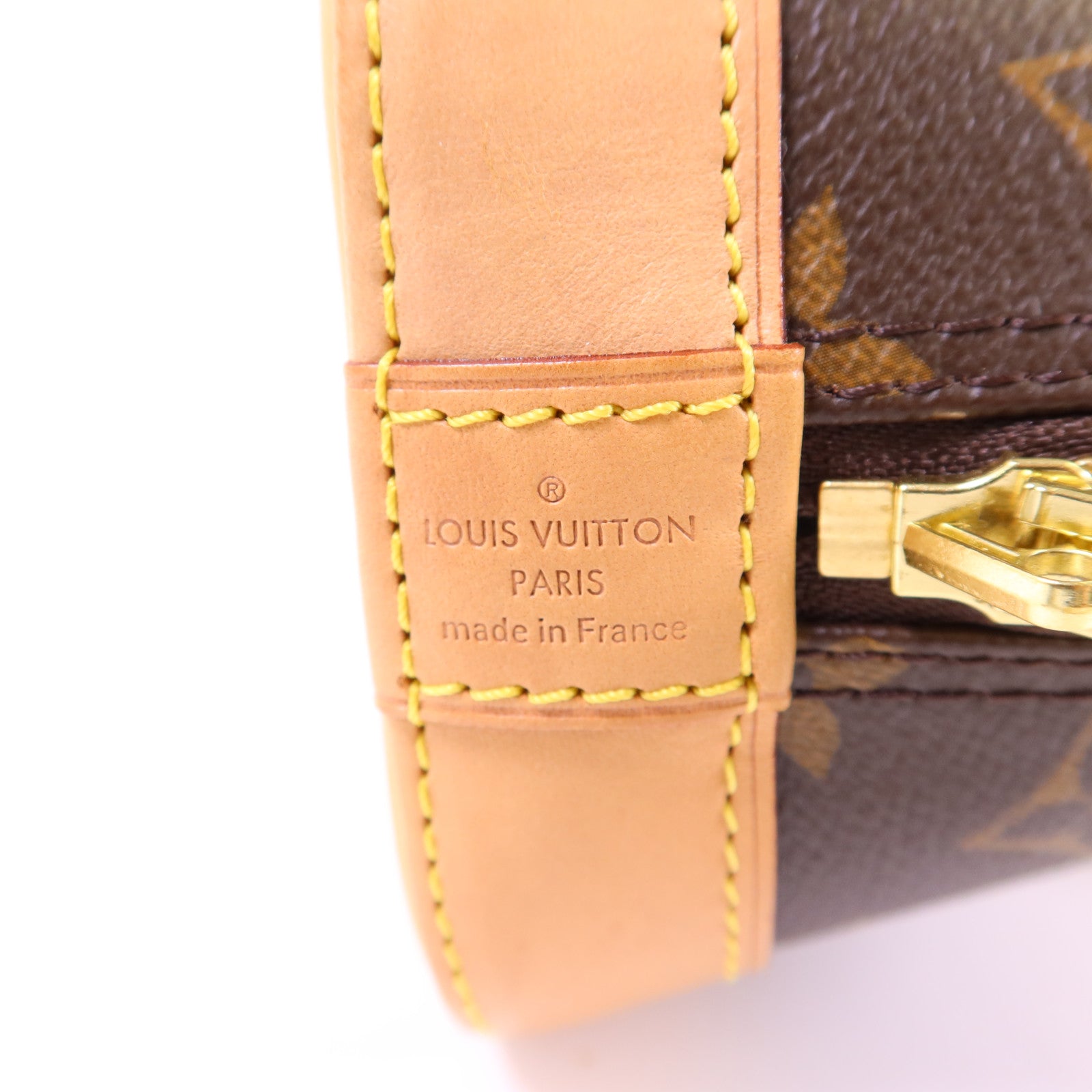 LOUIS VUITTON Monogram Alma BB金扣手挽肩背兩用袋