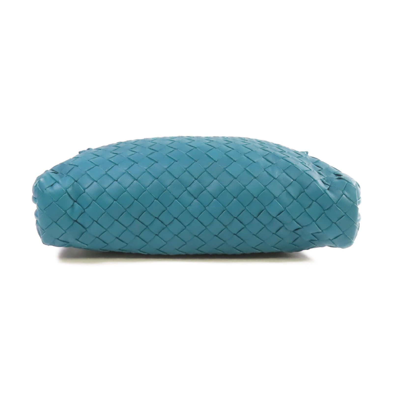 BOTTEGA VENETA 織紋皮革Shoulder Bag肩背袋湖水綠色
