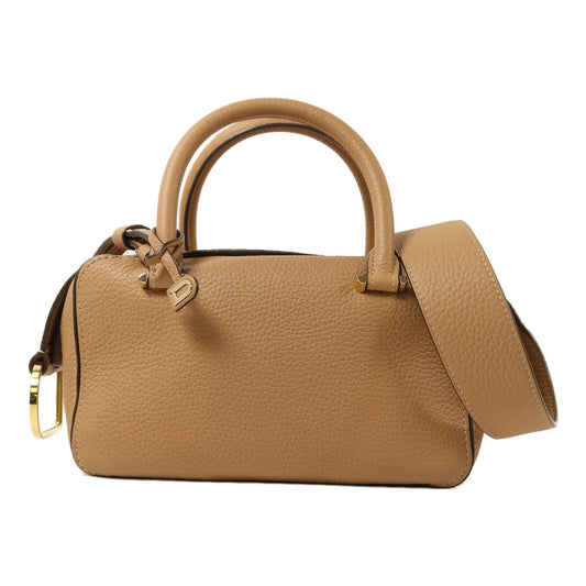 Delvaux 公牛皮革Cool Box Mini金扣手挽肩背兩用袋