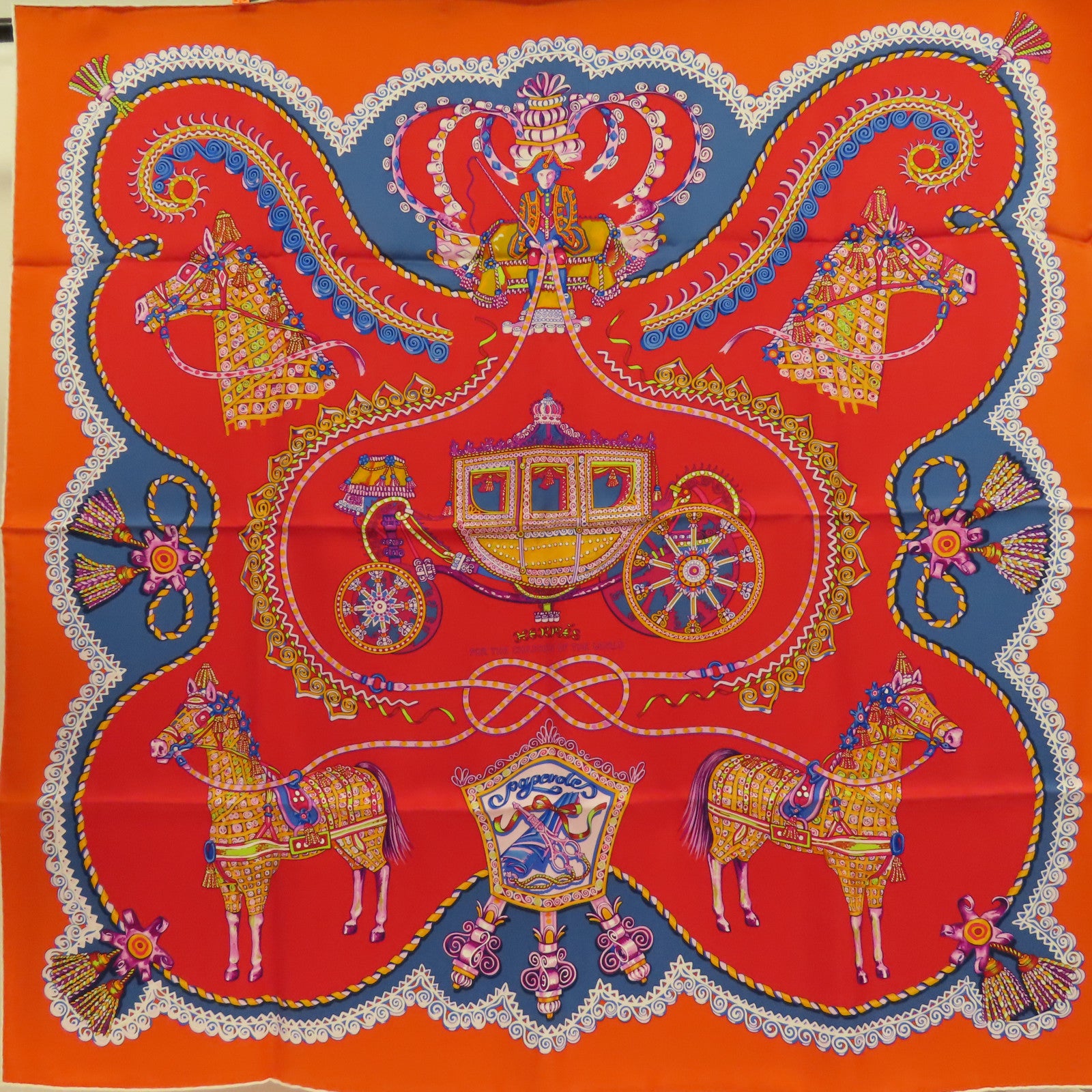 HERMES 絲質Scarf絲巾