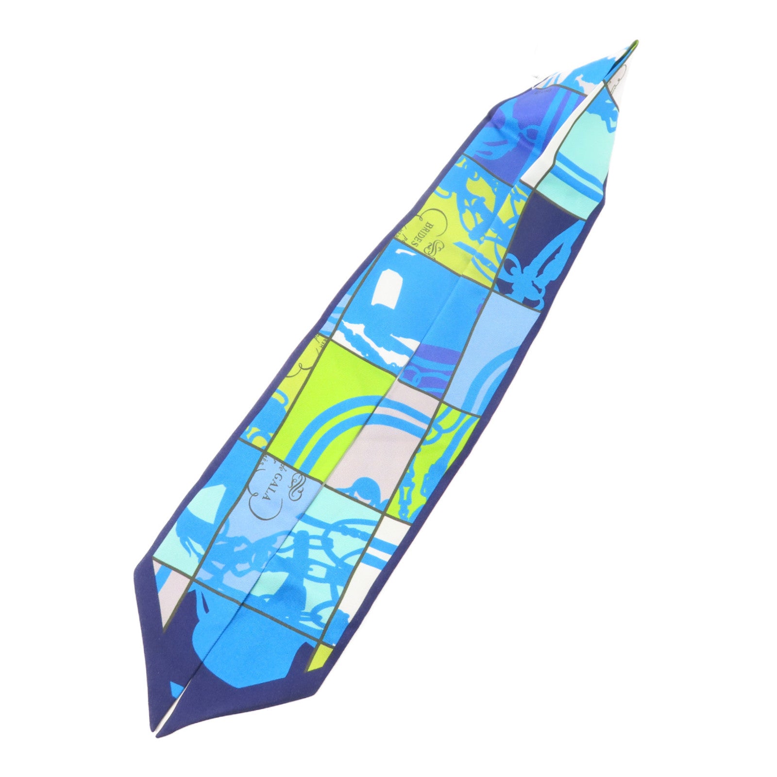 HERMES 絲質Twilly絲巾
