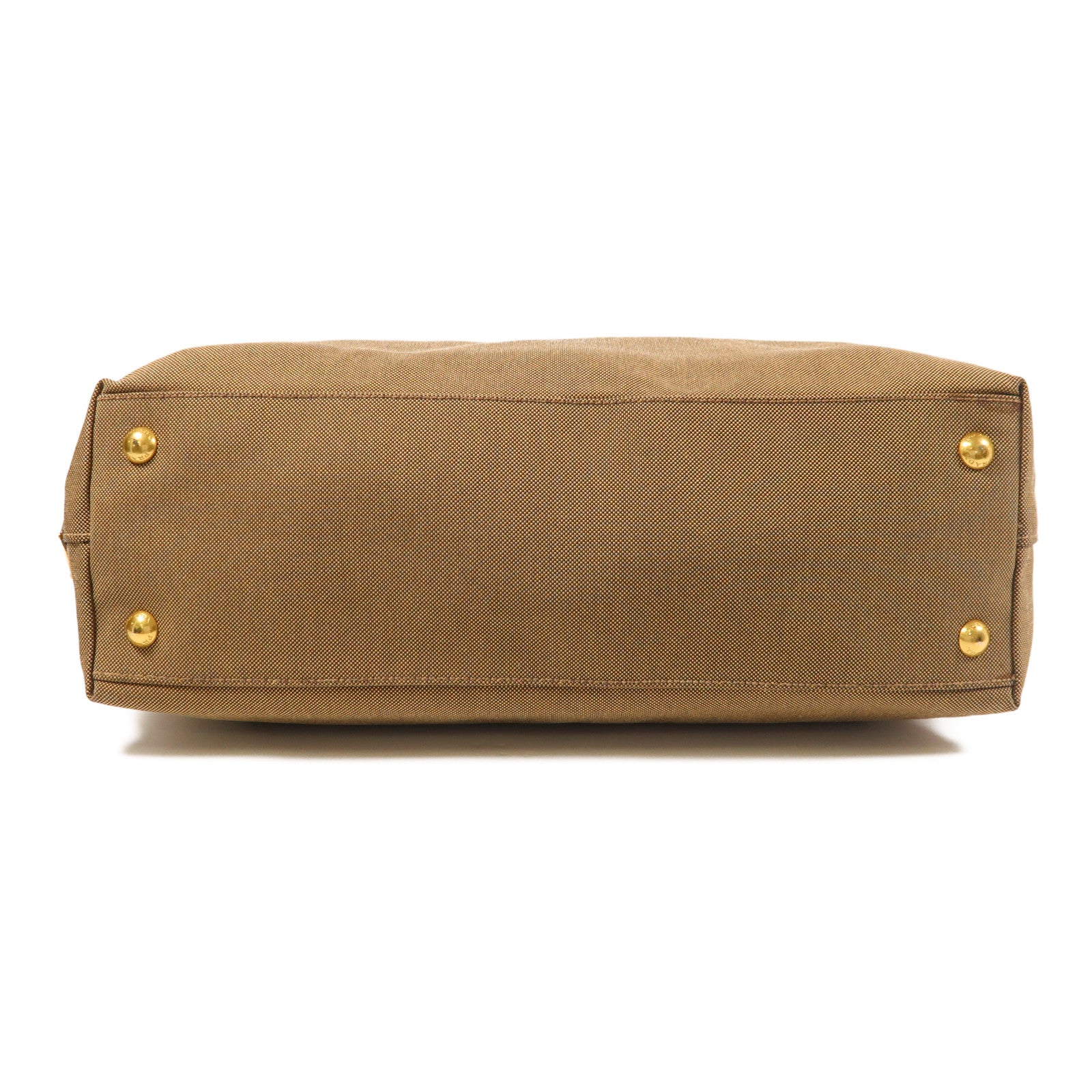 PRADA 帆布2 Way Shoulder金扣手挽肩背兩用袋