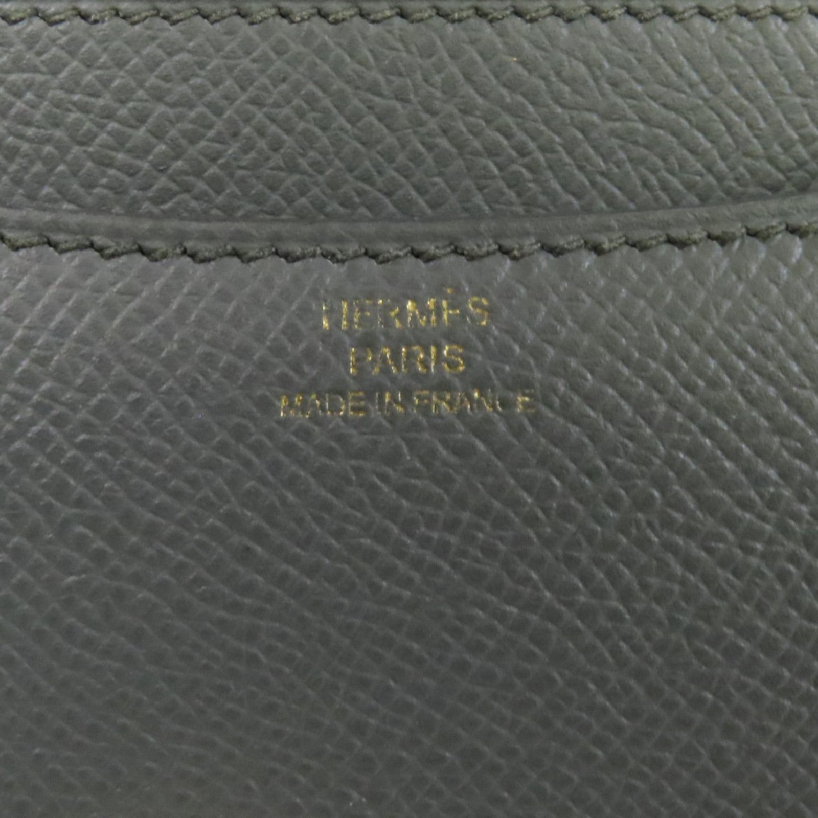 HERMES Epsom皮革Constance Mini金扣肩背袋