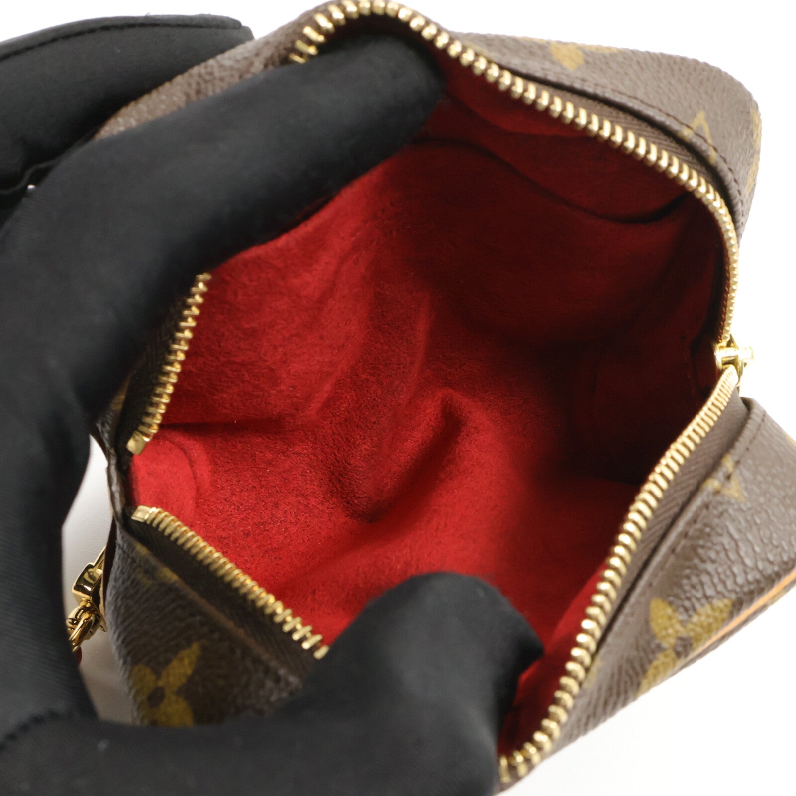 LOUIS VUITTON Monogram Trousse Wapity Pouch金扣手拿包