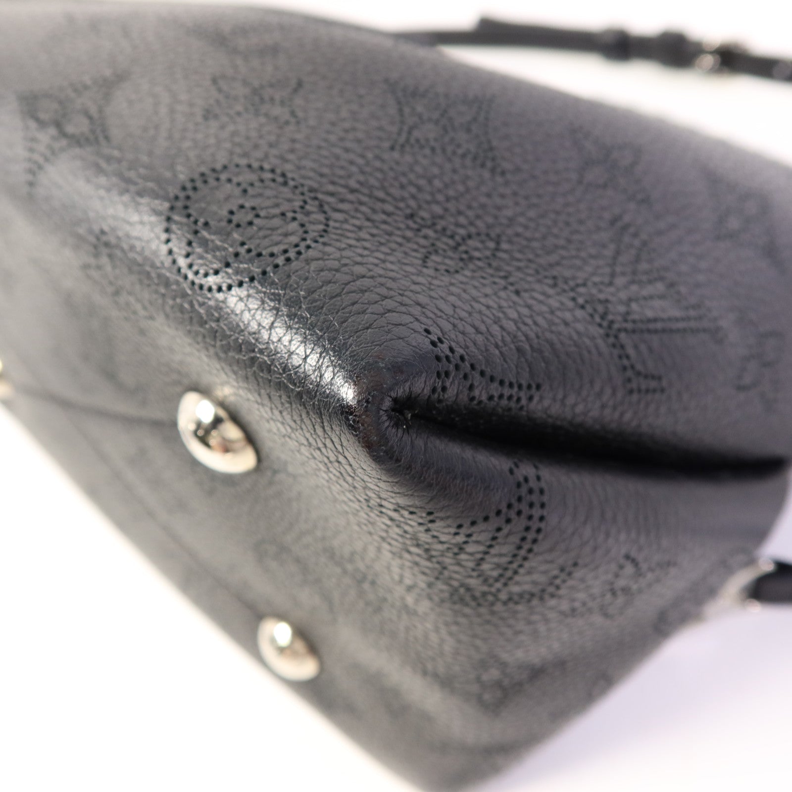 LOUIS VUITTON Mahina Bella銀扣手挽肩背兩用袋