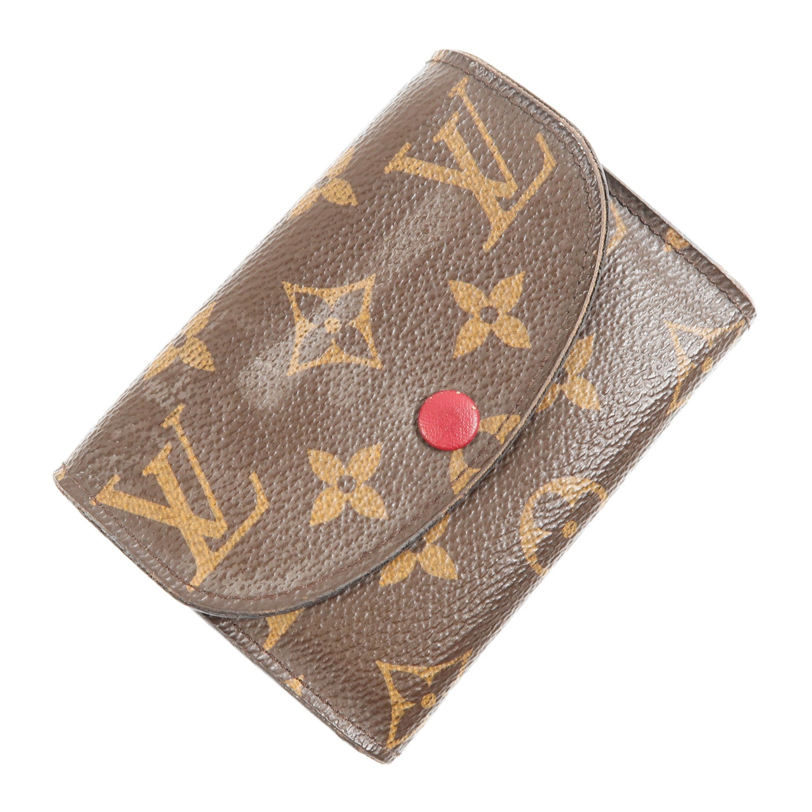 LOUIS VUITTON Monogram Rosalie金扣零錢包
