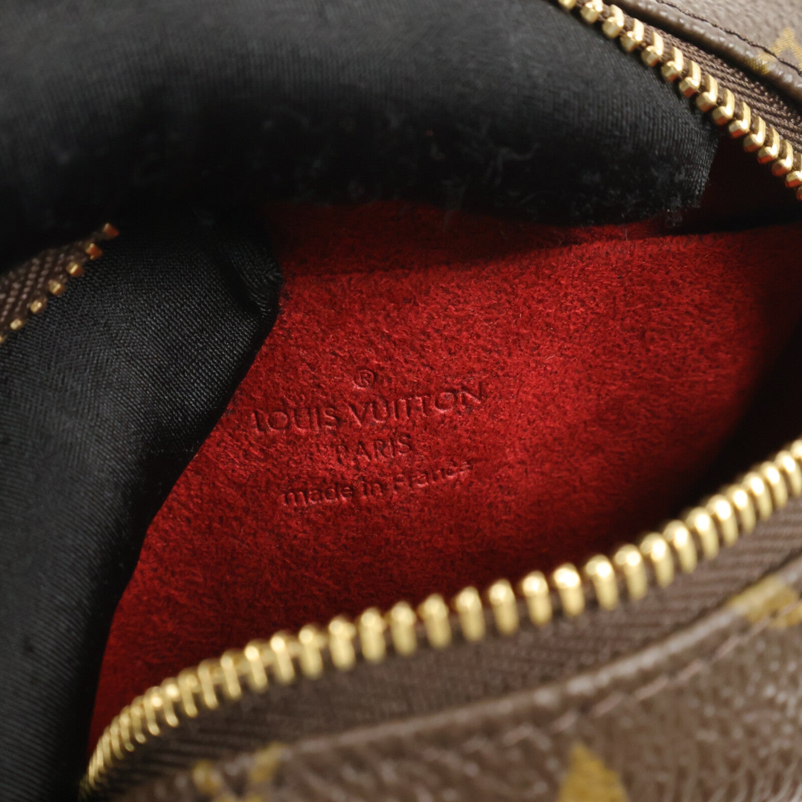 LOUIS VUITTON Monogram Trousse Wapity Pouch金扣手拿包