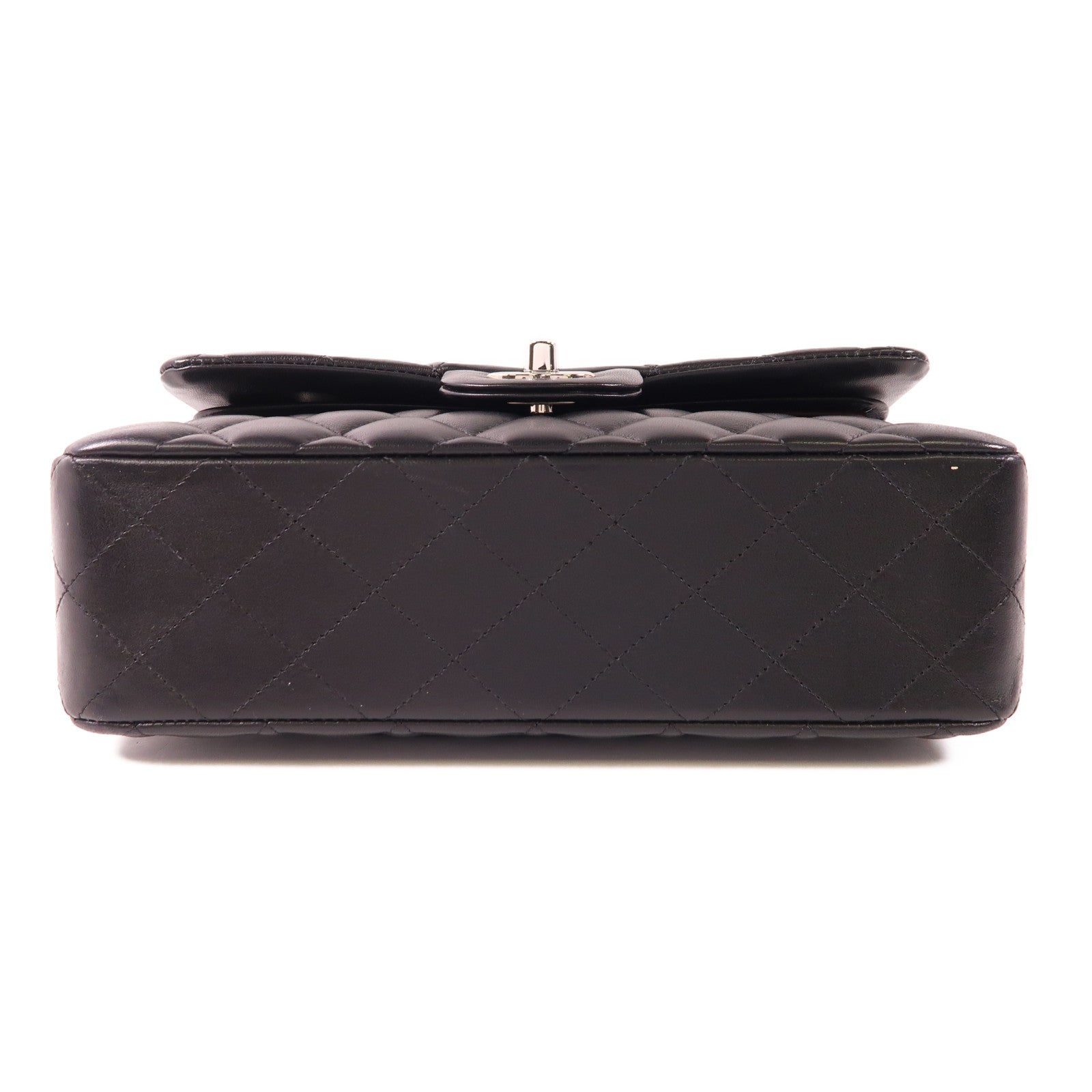 CHANEL 羊皮皮革Classic 23銀扣鏈帶肩背袋