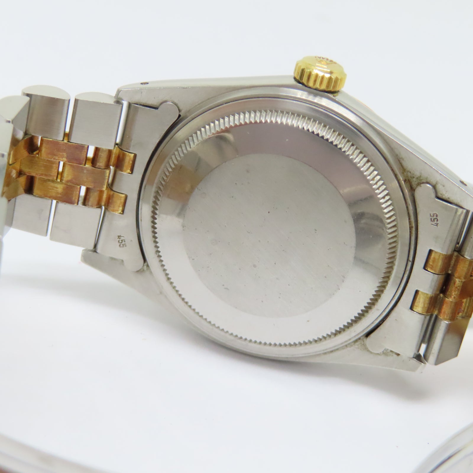 ROLEX Datejust 36 18K黃金/不鏽鋼手錶自動機芯金色