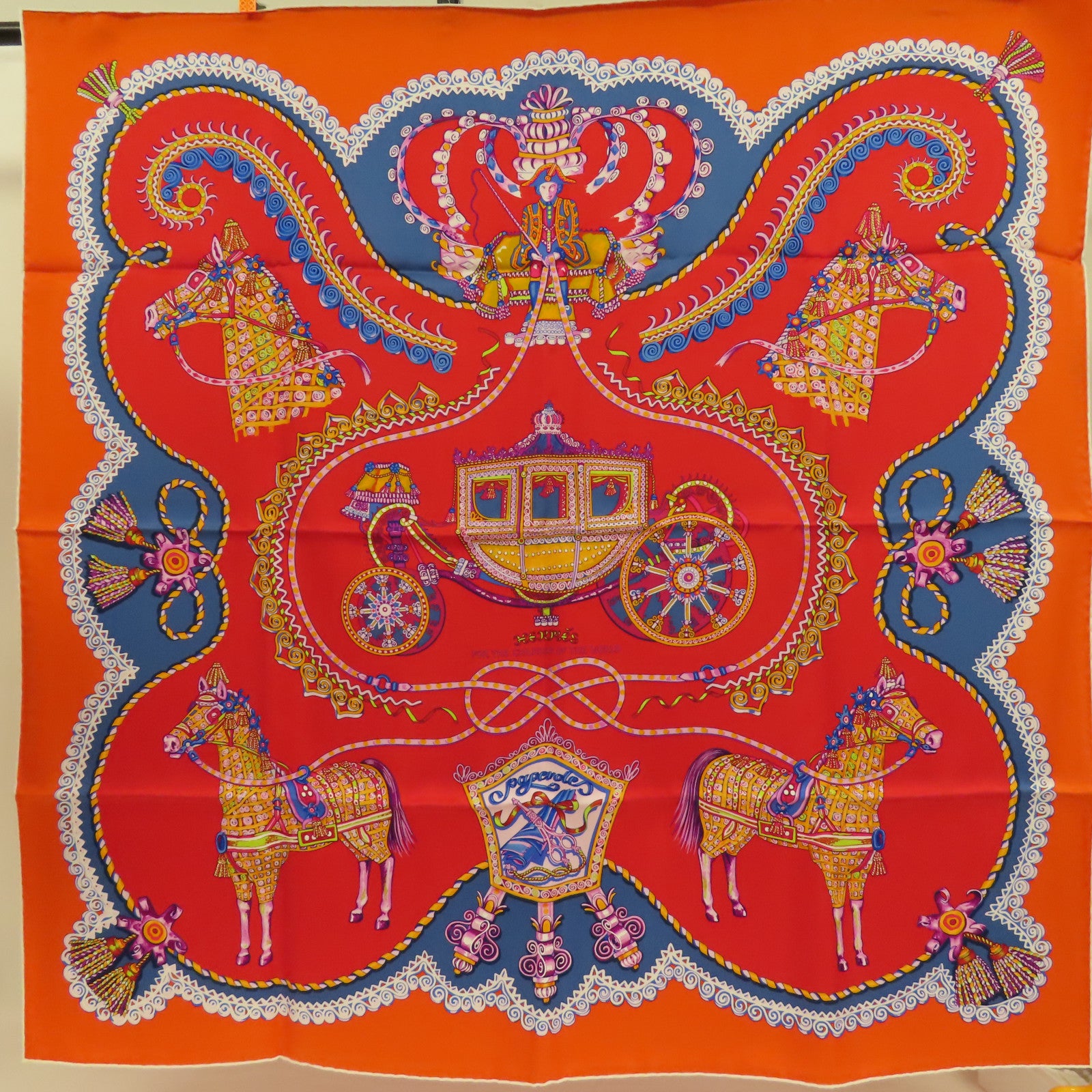 HERMES 絲質Scarf絲巾