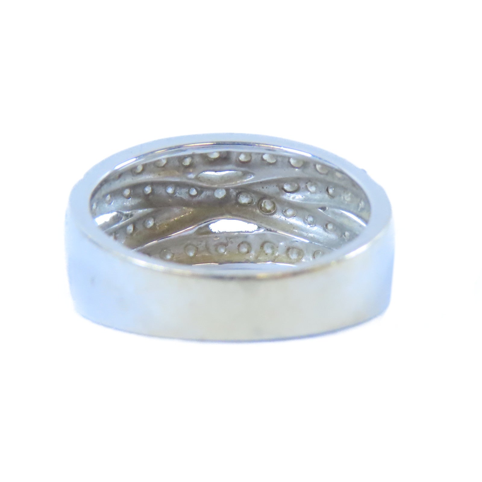 JEWELRY 【激減優惠】18K白金Diamond Ring鑽石戒指US#6.25