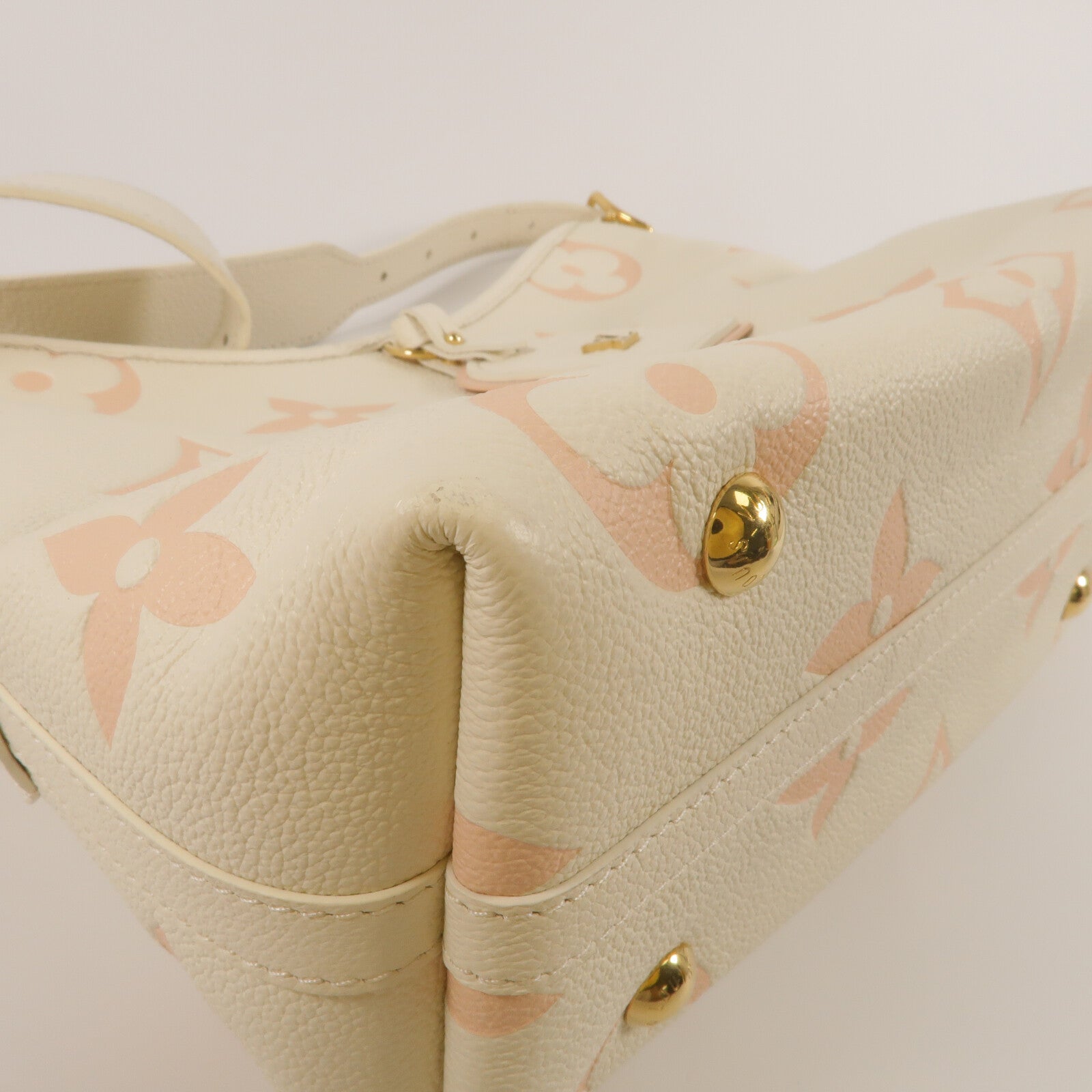 LOUIS VUITTON Monogram Empreinte Carryall PM肩背袋