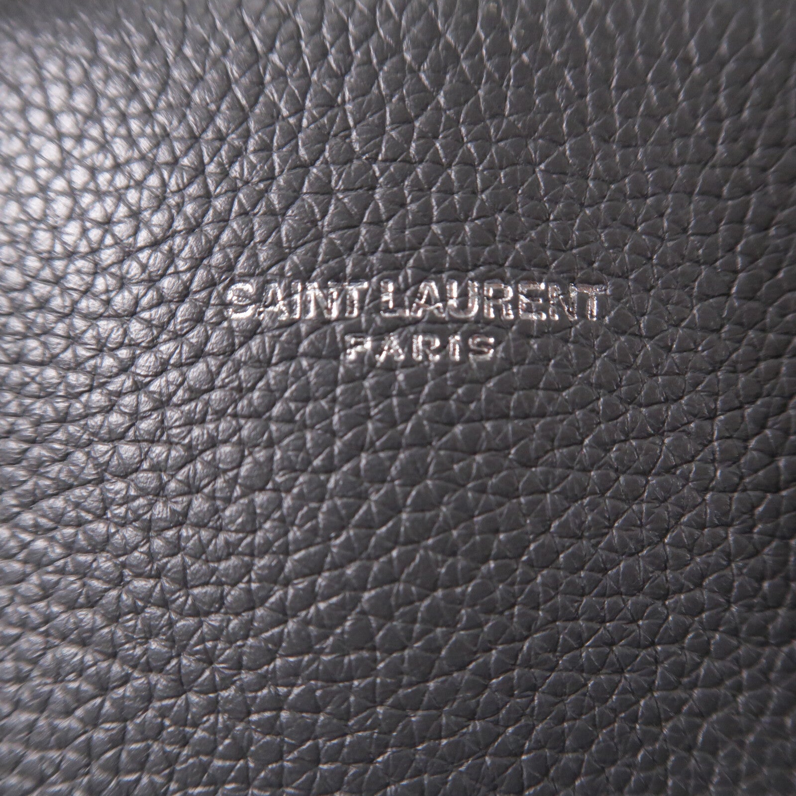 SAINT LAURENT 牛皮皮革Sac De Jour Souple North-South手挽肩背兩用袋