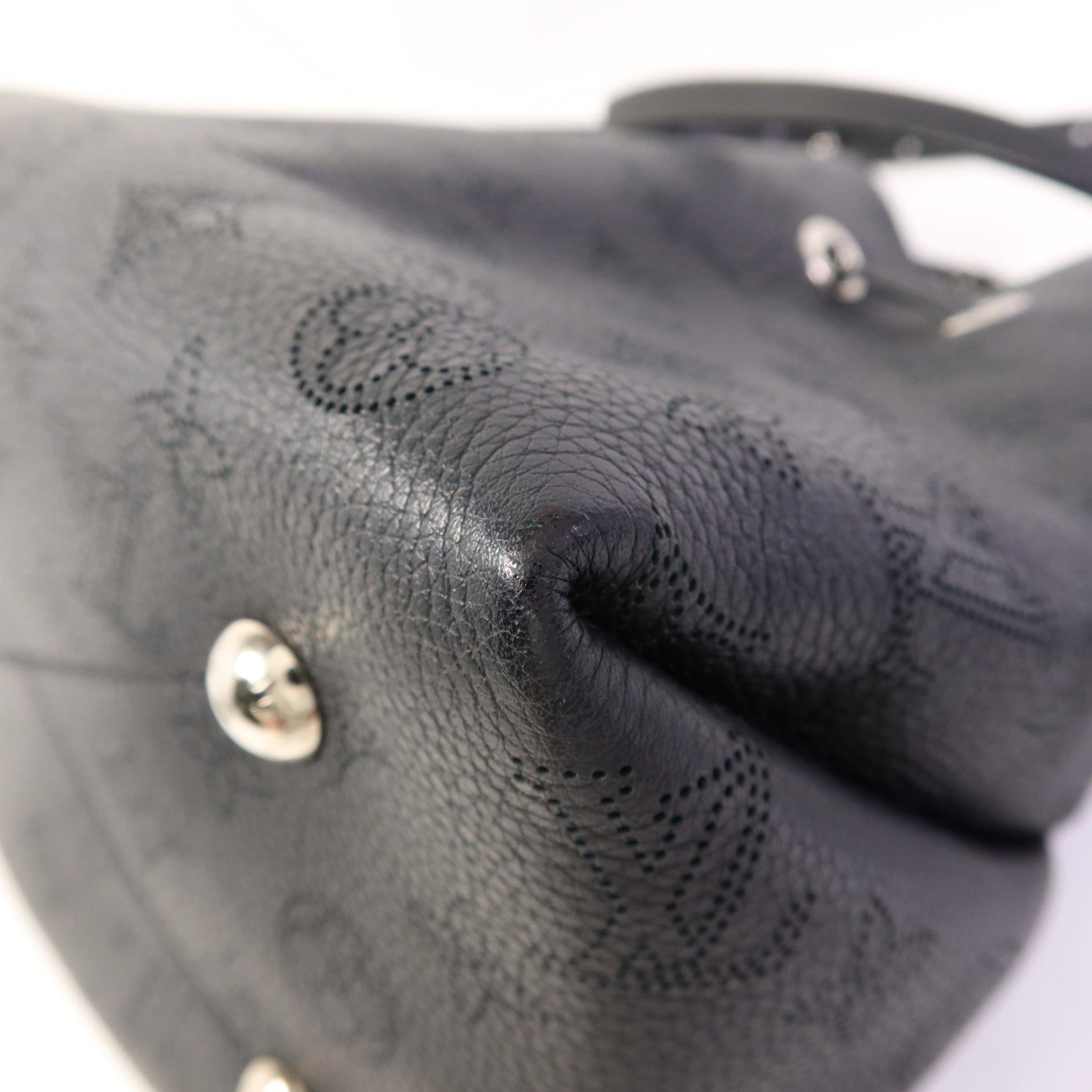 LOUIS VUITTON Mahina Bella銀扣手挽肩背兩用袋