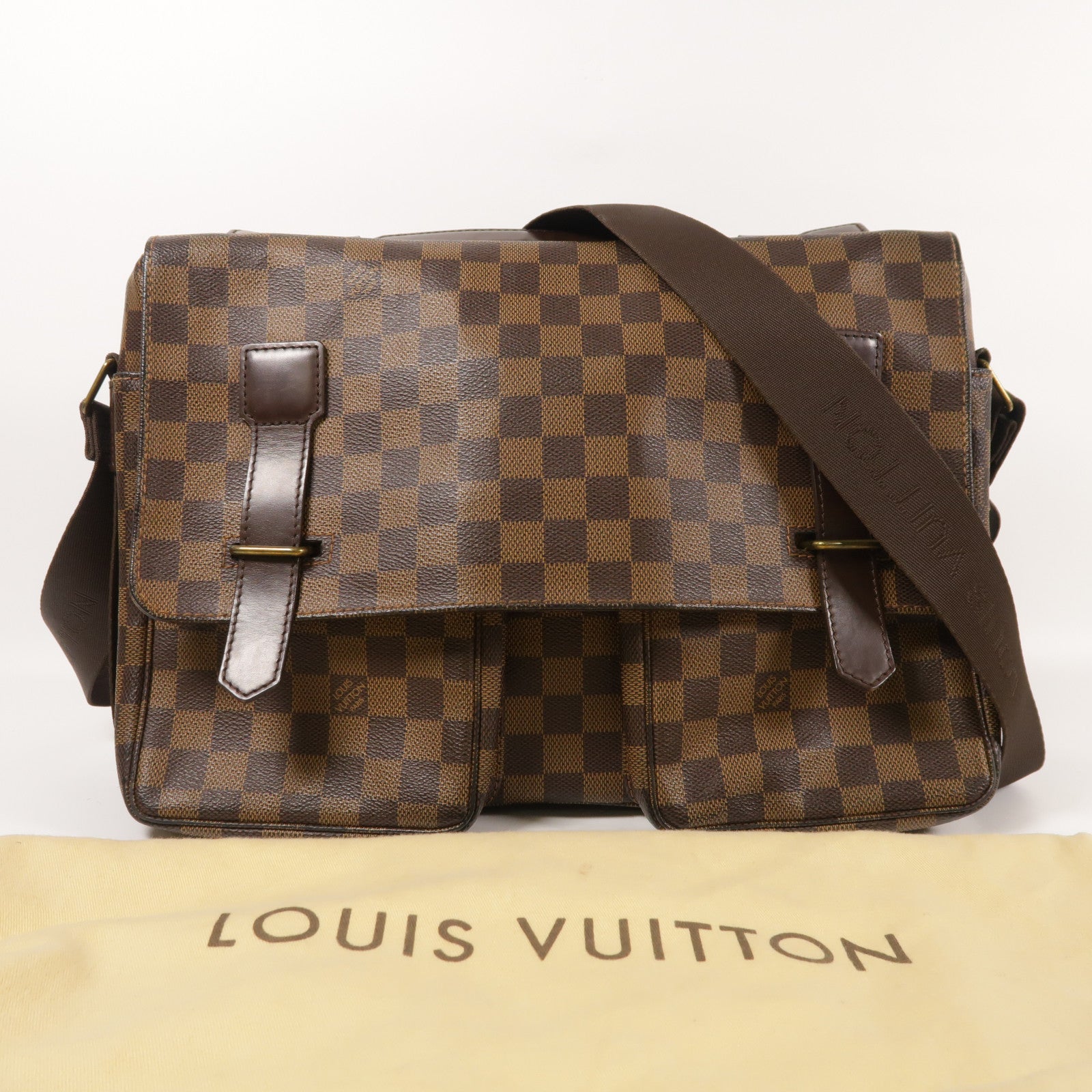 LOUIS VUITTON Damier Broadway肩背袋