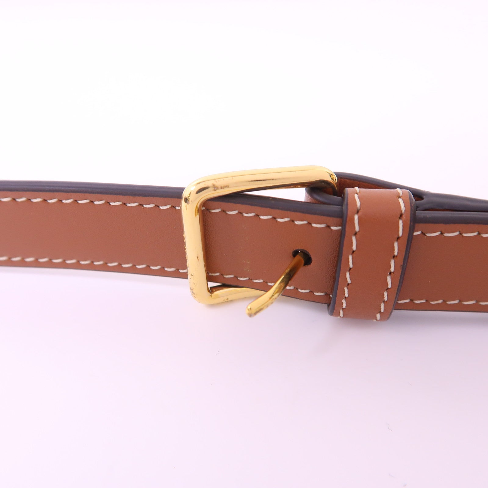 CELINE 塗層帆布Triomphe Small Bucket Bag金扣肩背袋