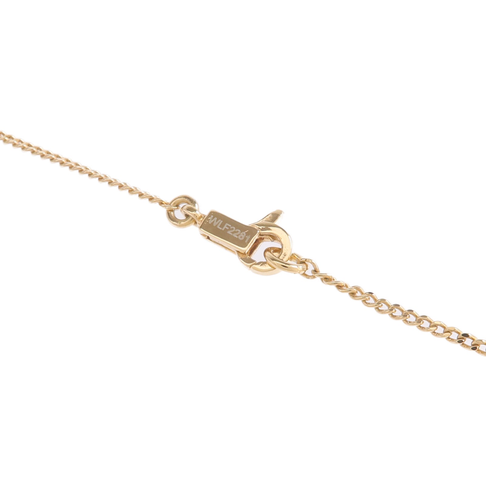 CELINE 金屬Alphabet W Necklace項鍊