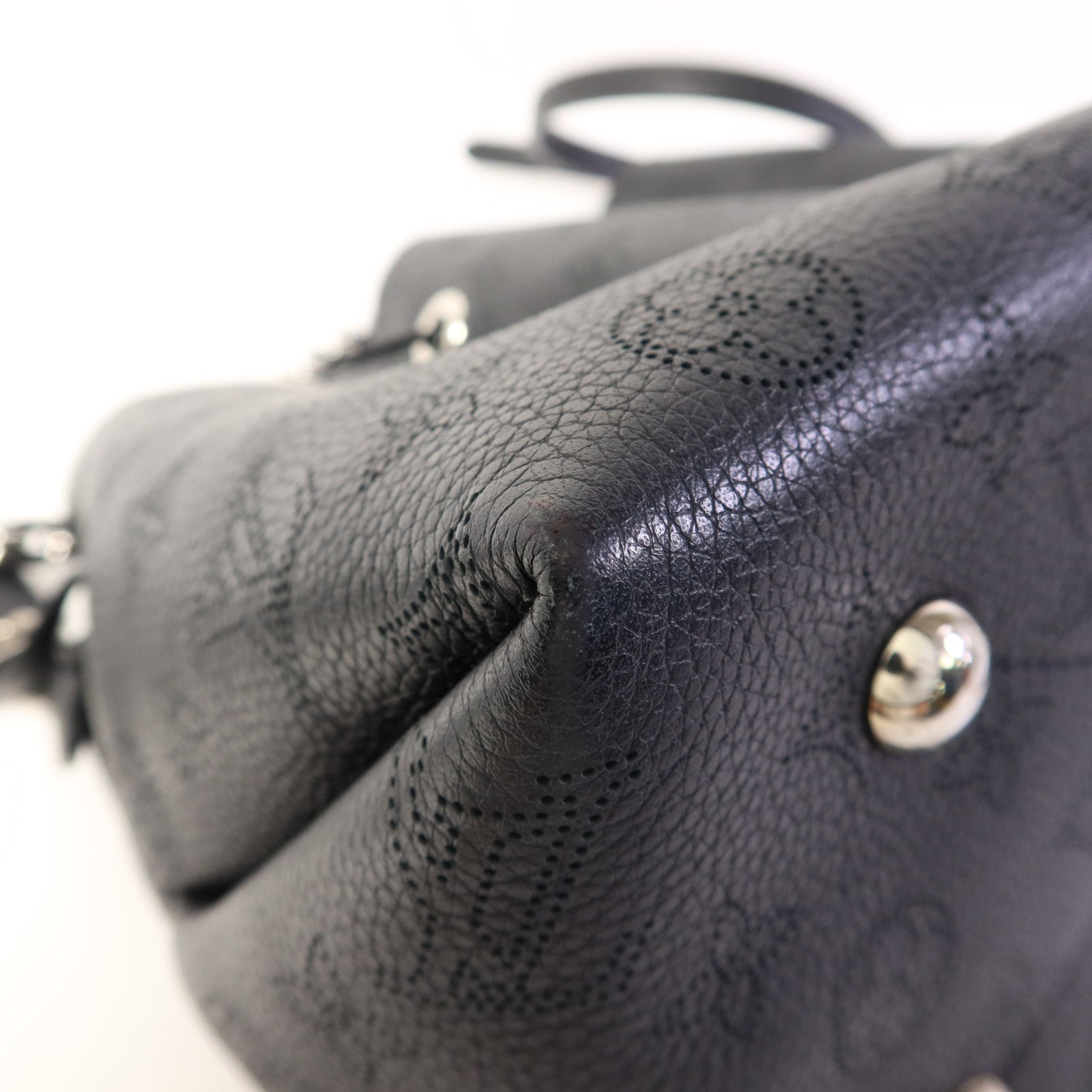 LOUIS VUITTON Mahina Bella銀扣手挽肩背兩用袋