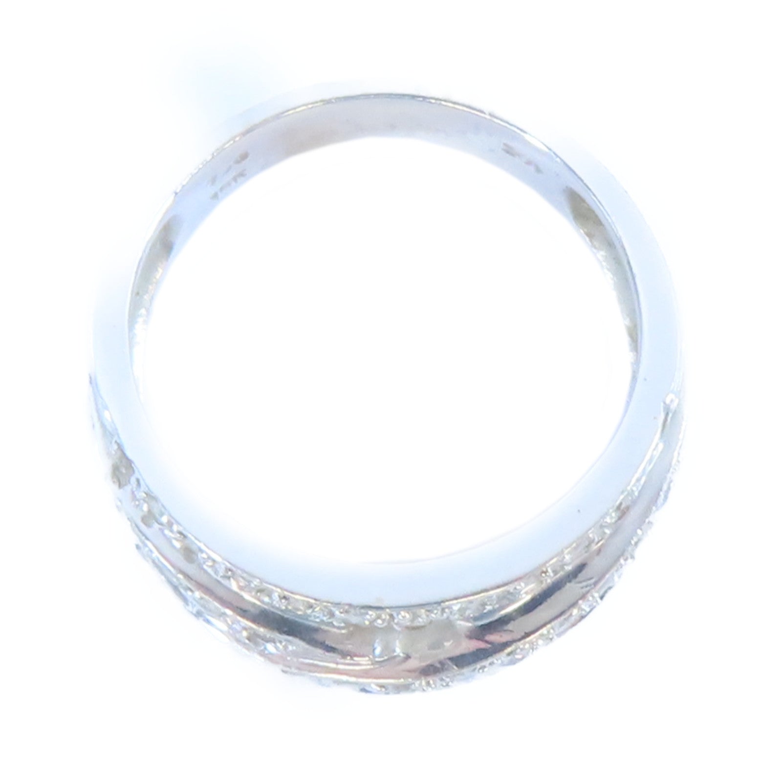 JEWELRY 【激減優惠】18K白金Diamond Ring鑽石戒指US#6.25