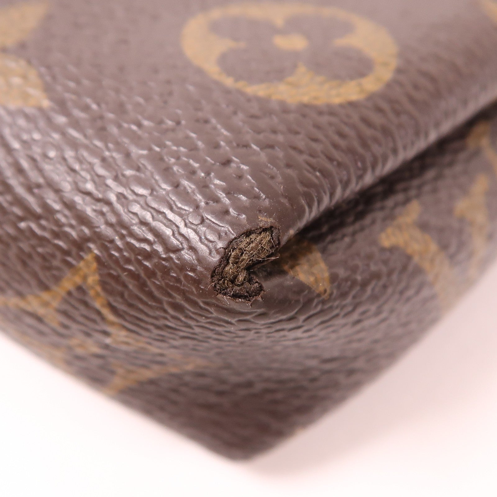 LOUIS VUITTON LV GHW Pallas Clutch Shoulder Bag M41639 Monogram Brown/Black