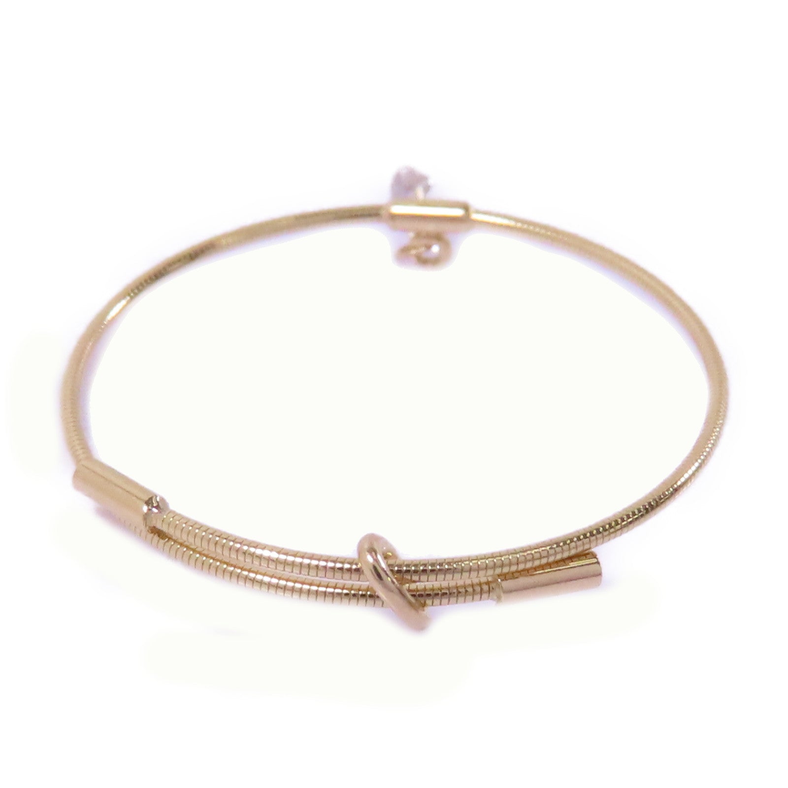 JEWELRY 18K黄金Diamond Ring 0.07ct鑽石戒指US#7