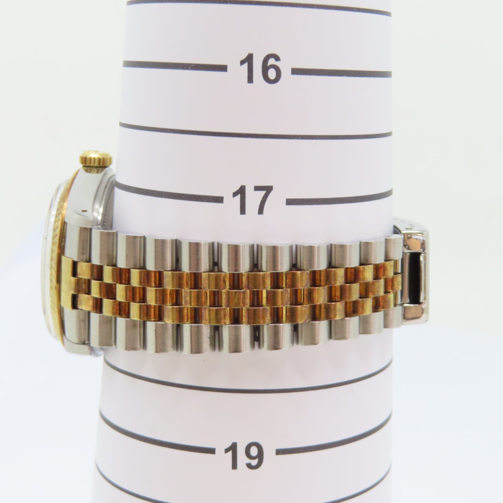 ROLEX Datejust 36 18K黃金/不鏽鋼手錶自動機芯金色