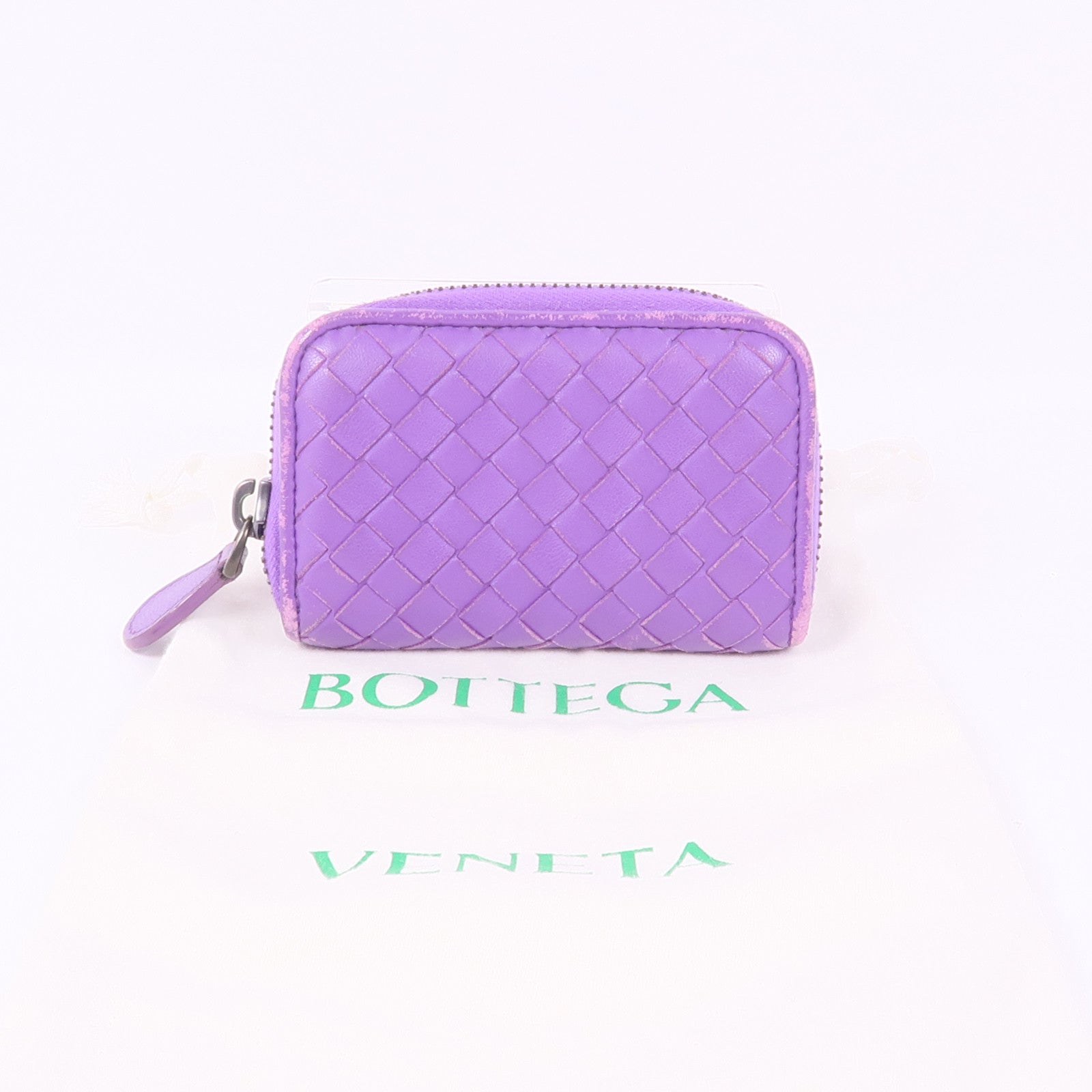 BOTTEGA VENETA 【激減優惠】織紋皮革Coin Purse零錢包