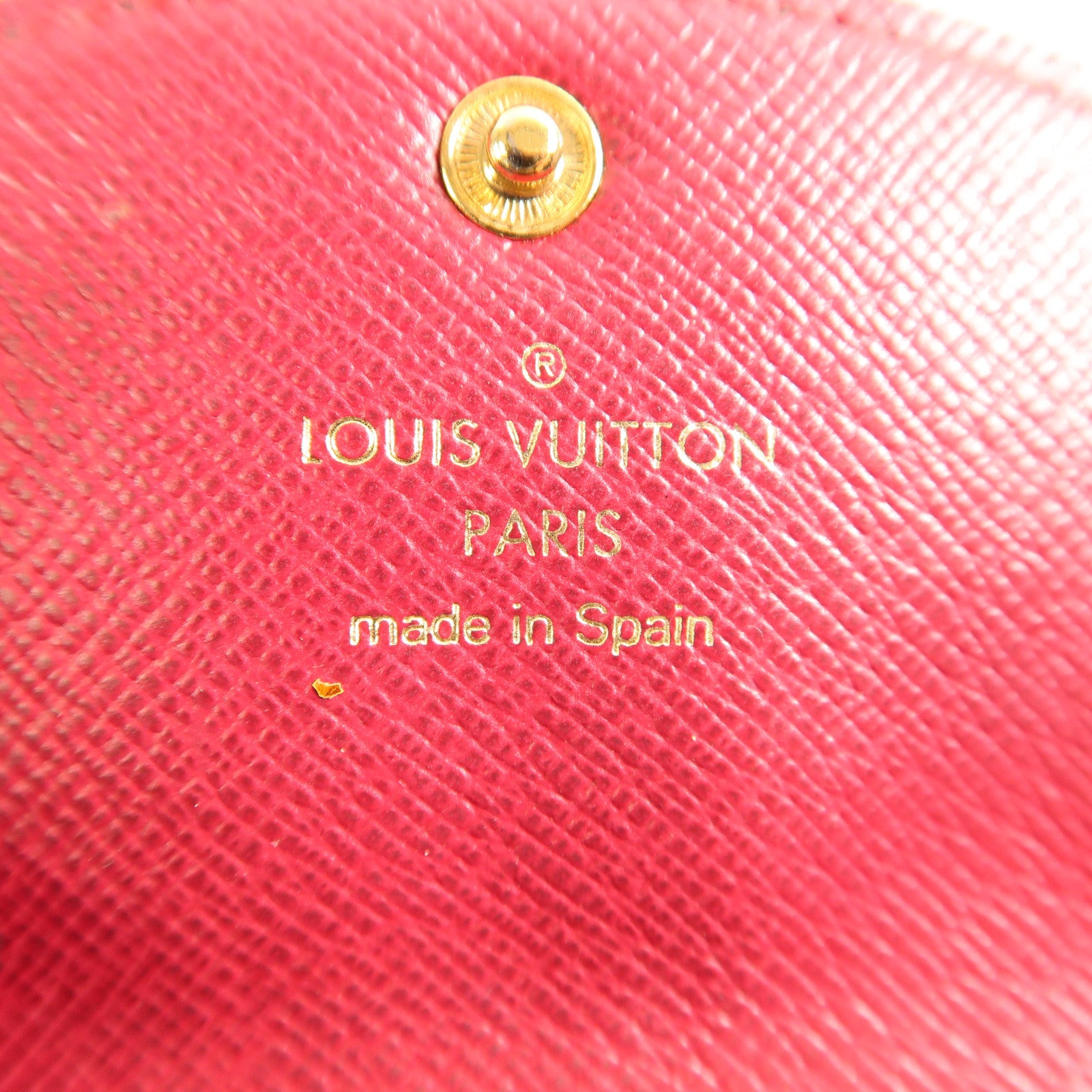 LOUIS VUITTON Monogram Rosalie金扣零錢包