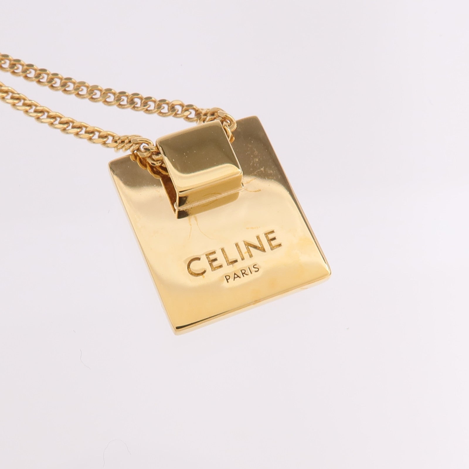 CELINE 金屬Alphabet W Necklace項鍊
