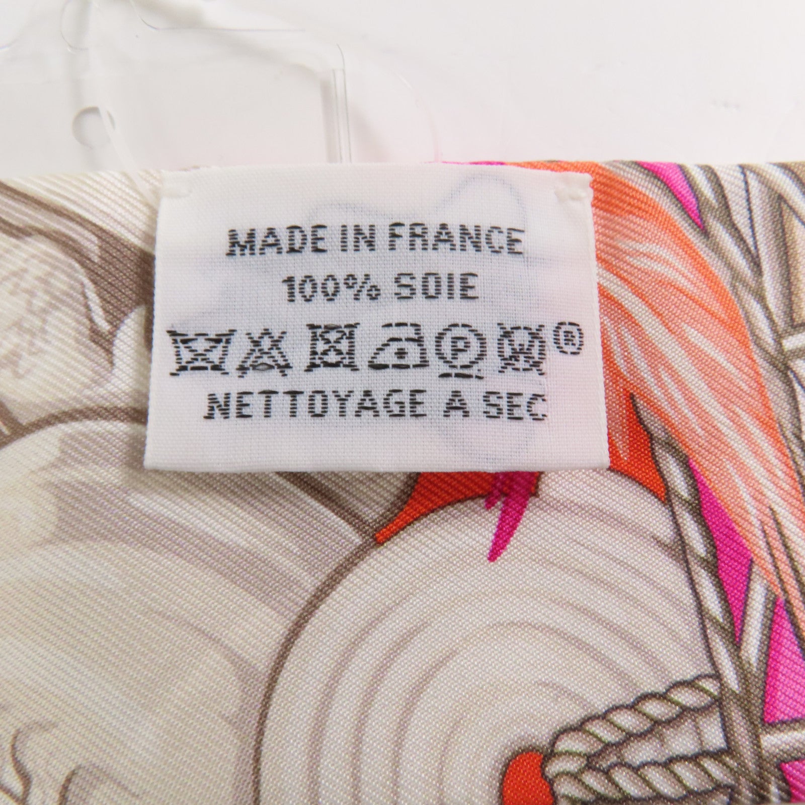 HERMES Twilly Scarf Scarves Silk Pink