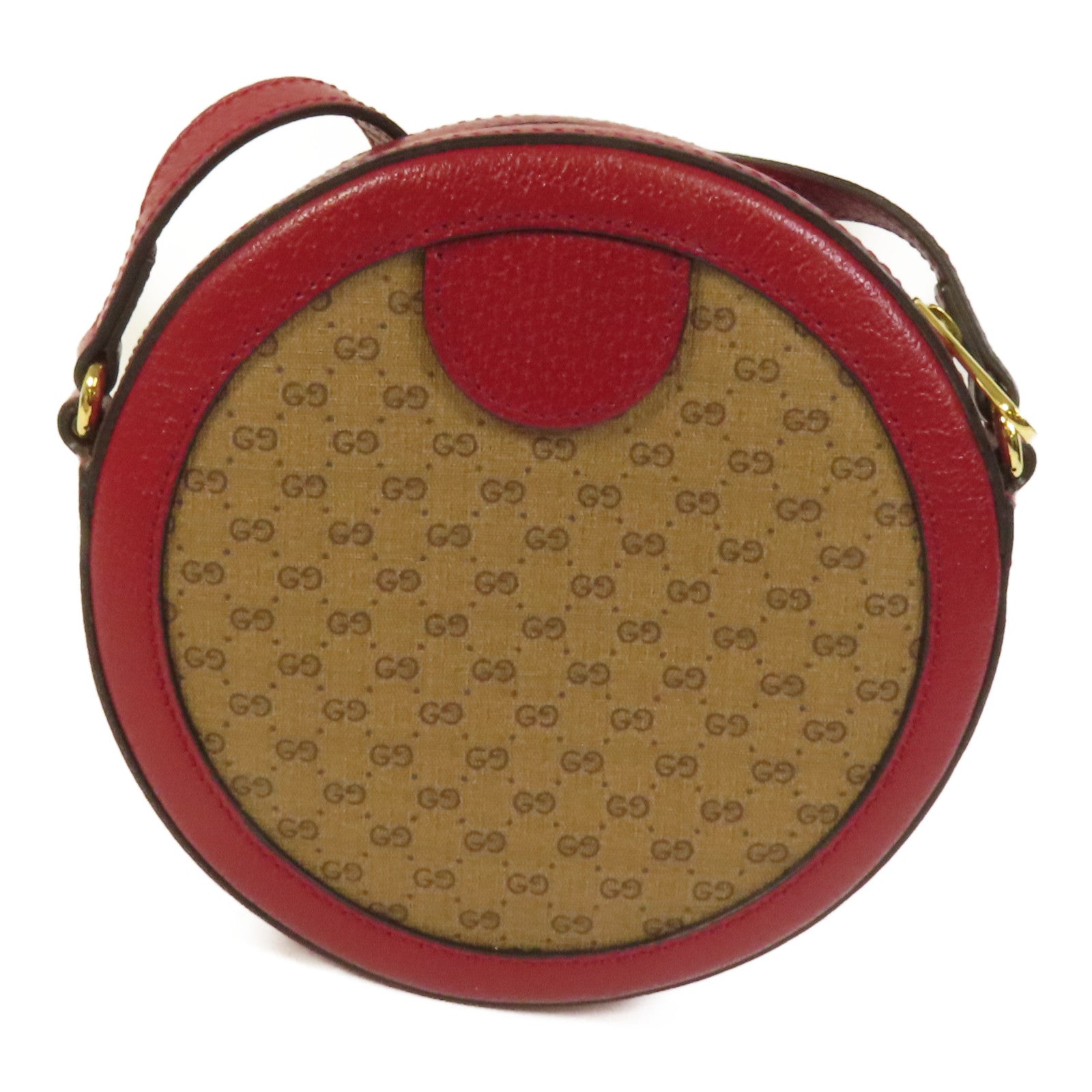 GUCCI 塗層帆布Gucci x Doraemon金扣肩背袋