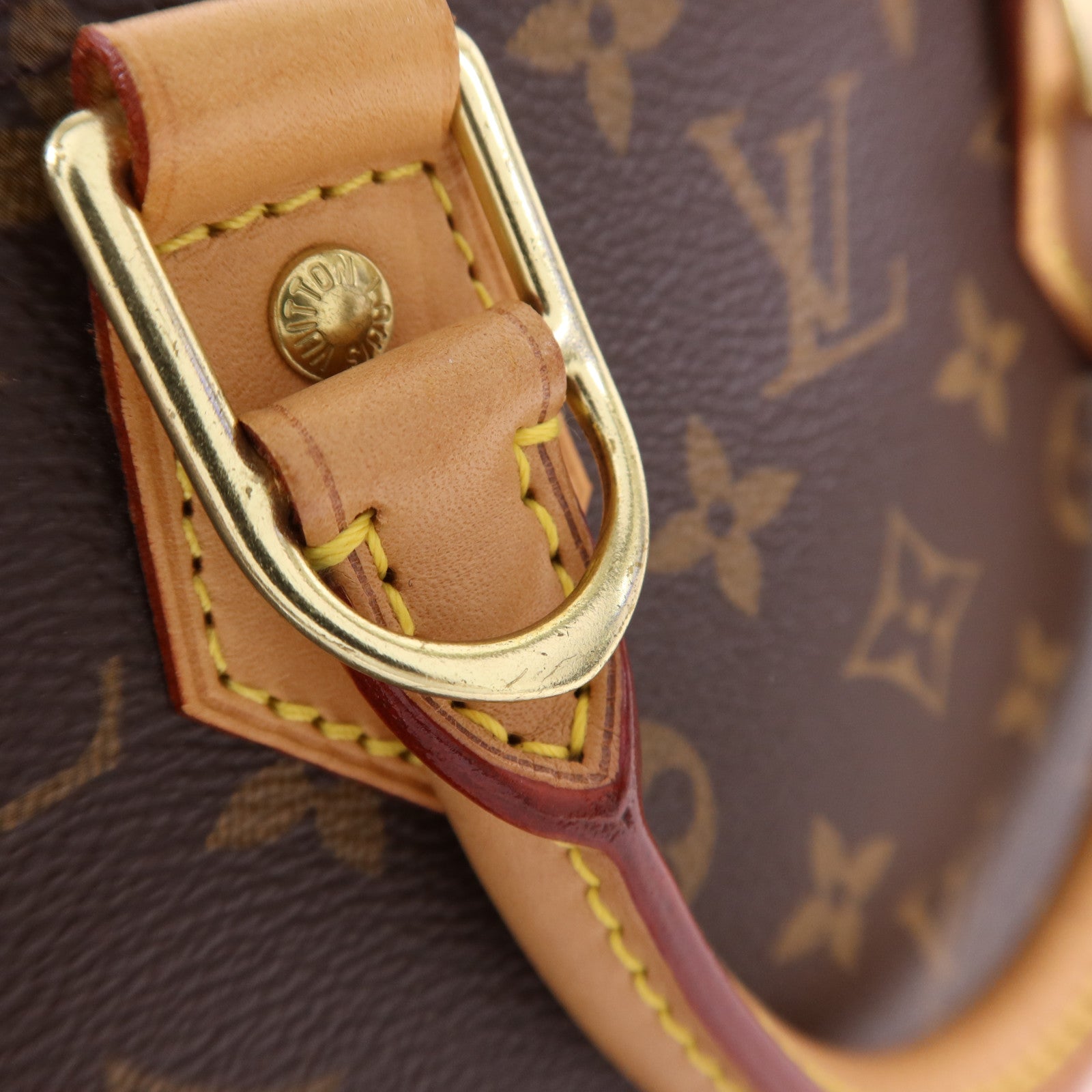 LOUIS VUITTON Monogram Alma BB金扣手挽肩背兩用袋