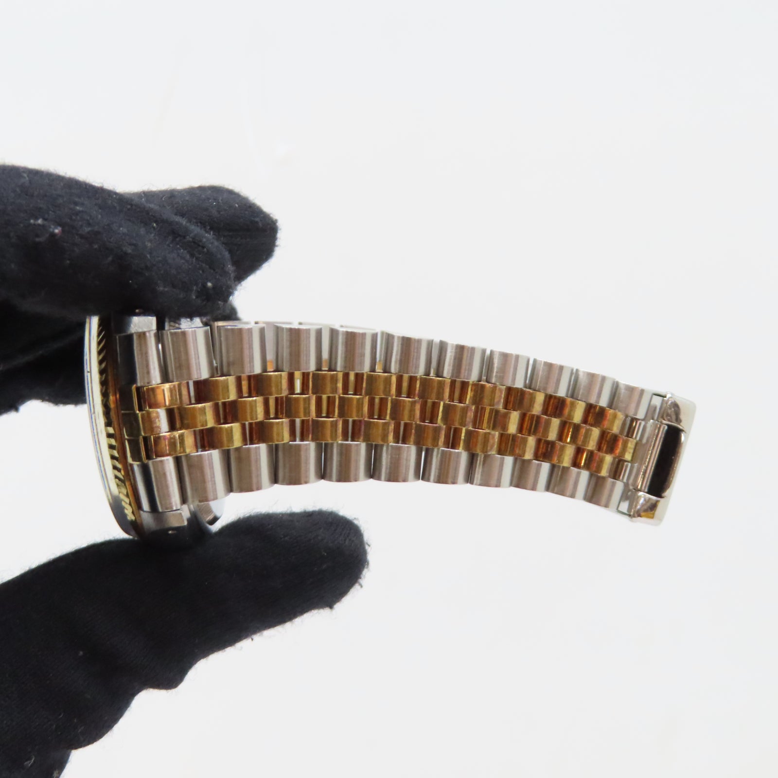 ROLEX Datejust 36 18K黃金/不鏽鋼手錶自動機芯金色