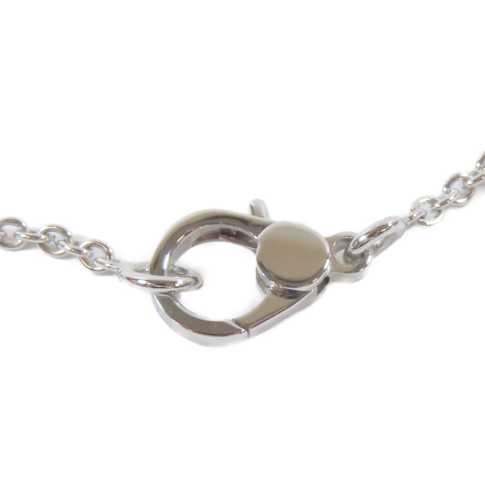 HERMES 18K白金Finesse Pendant項鍊