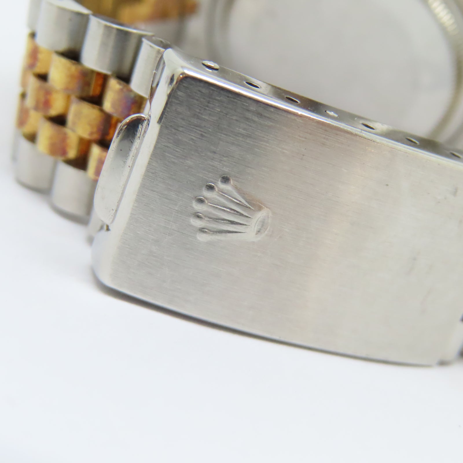 ROLEX Datejust 36 18K黃金/不鏽鋼手錶自動機芯金色