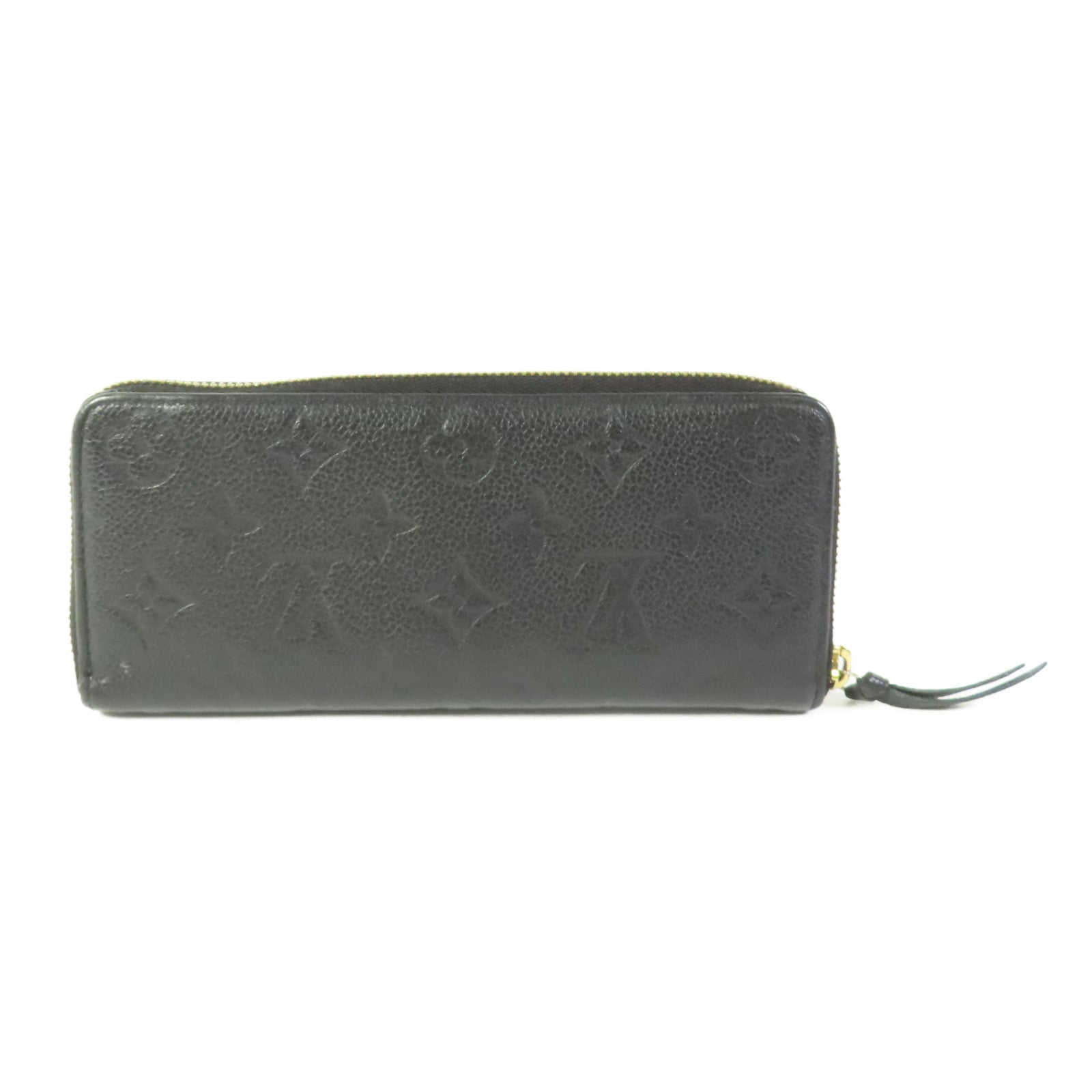 LOUIS VUITTON Monogram Empreinte Clemence Long Wallet金扣長錢包