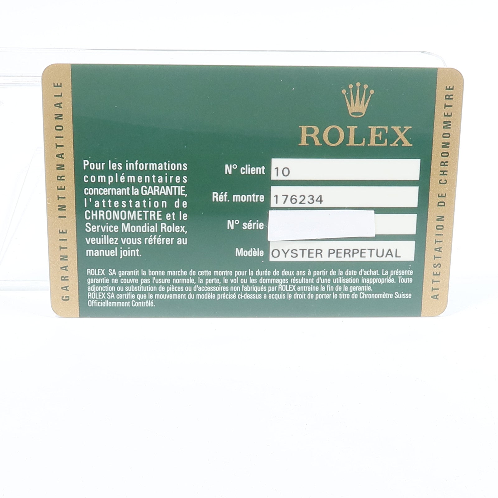 ROLEX Oyster Perpetual 176234