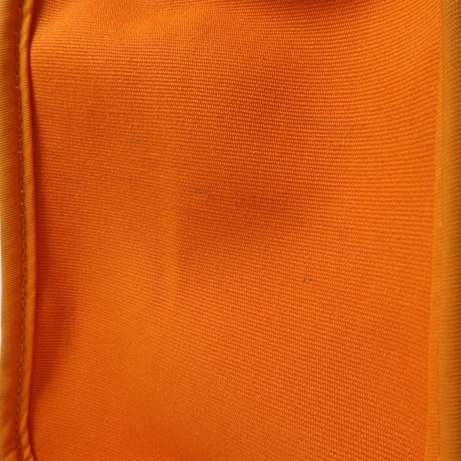 HERMES 帆布Herbag PM銀扣手挽肩背兩用袋Orange