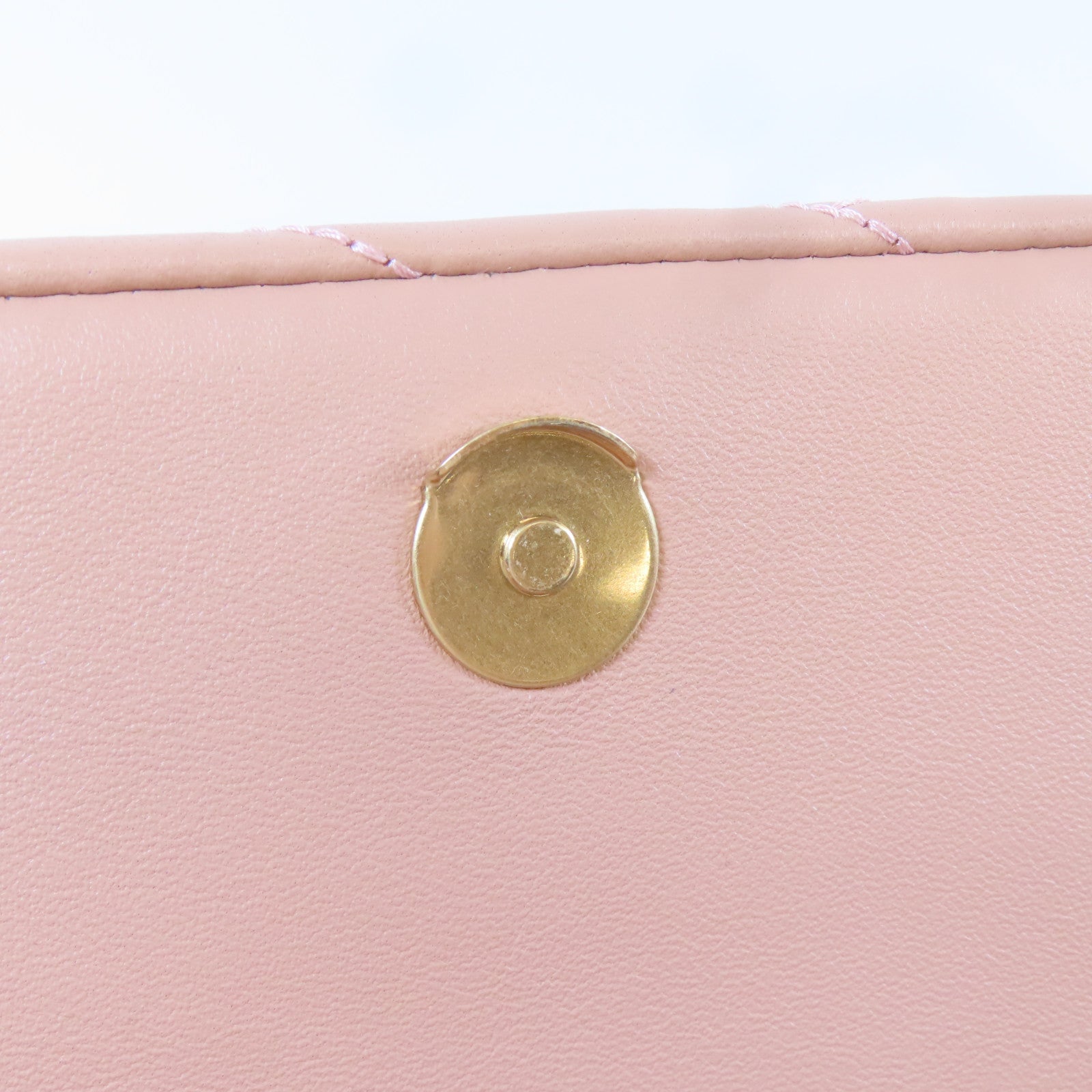Tory Burch 【激減優惠】納帕皮革Kira Chevron Convertible Shoulder Bag金扣鏈帶肩背袋粉紅色