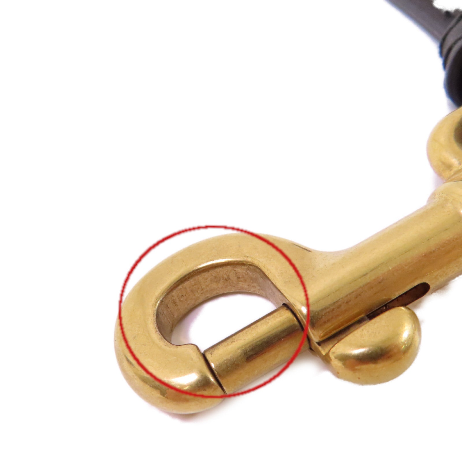 Dior 【激減優惠】帆布Shoulder Strap金扣酒紅色