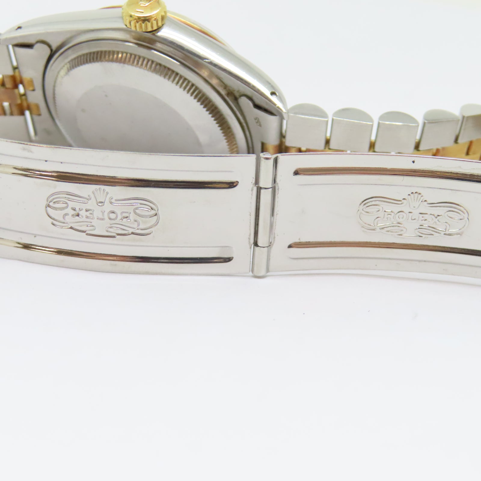 ROLEX Datejust 36 18K黃金/不鏽鋼手錶自動機芯金色
