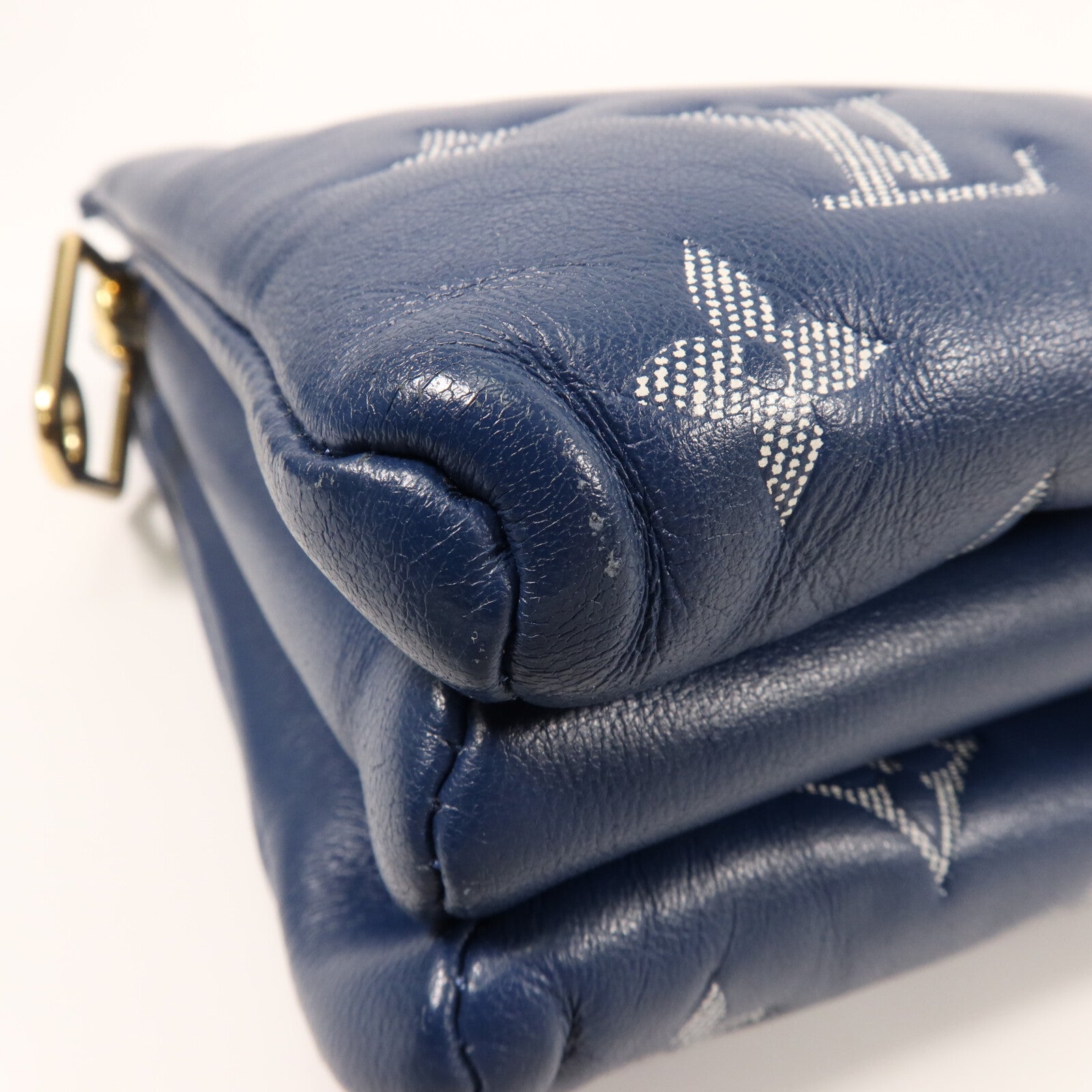 LOUIS VUITTON Monogram Lambskin Coussin PM鏈帶肩背袋
