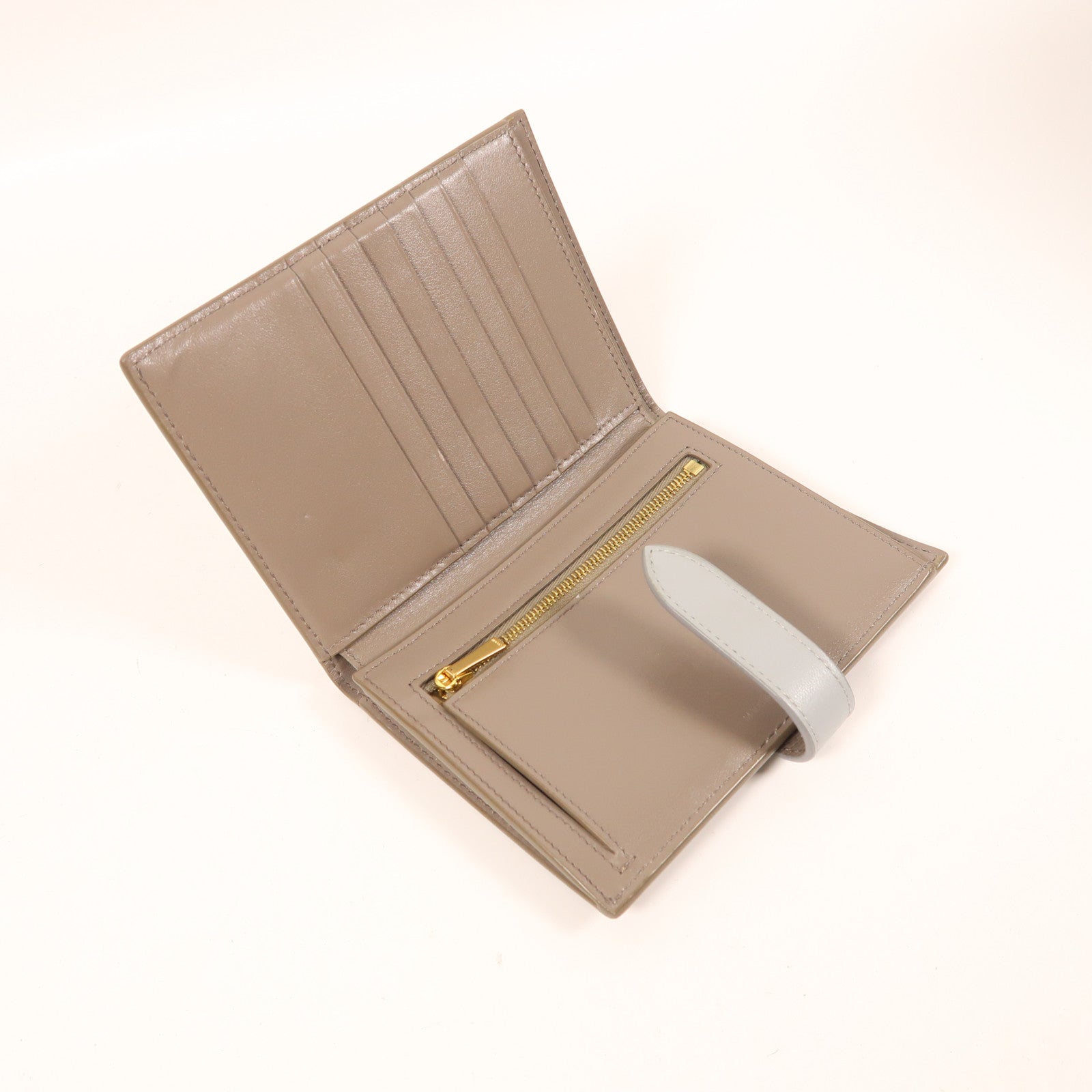 CELINE 【激減優惠】牛皮皮革Wallet金扣錢包