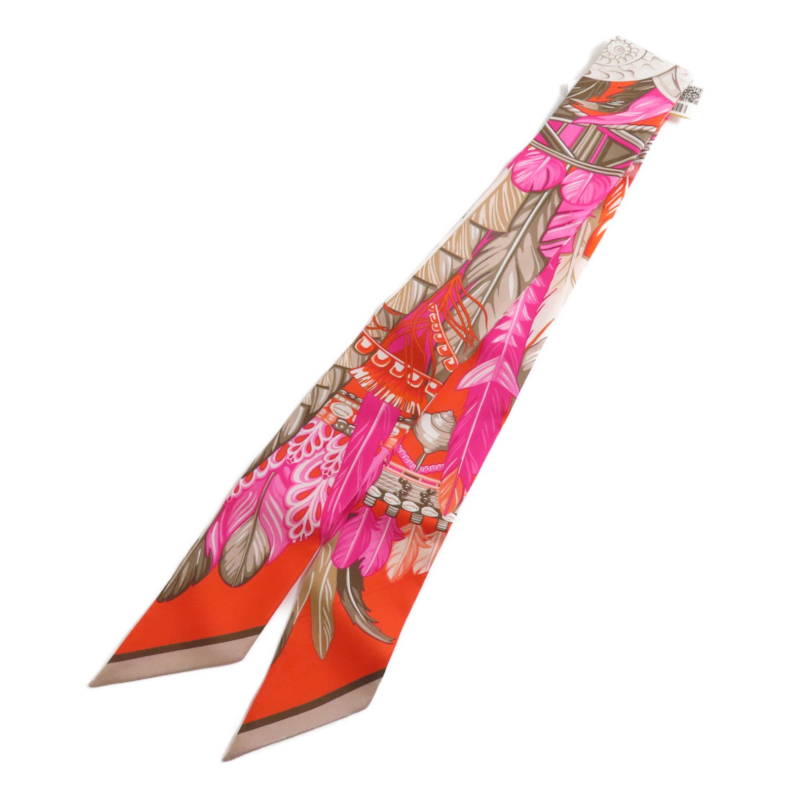 HERMES 【激減優惠】絲質Twilly絲巾
