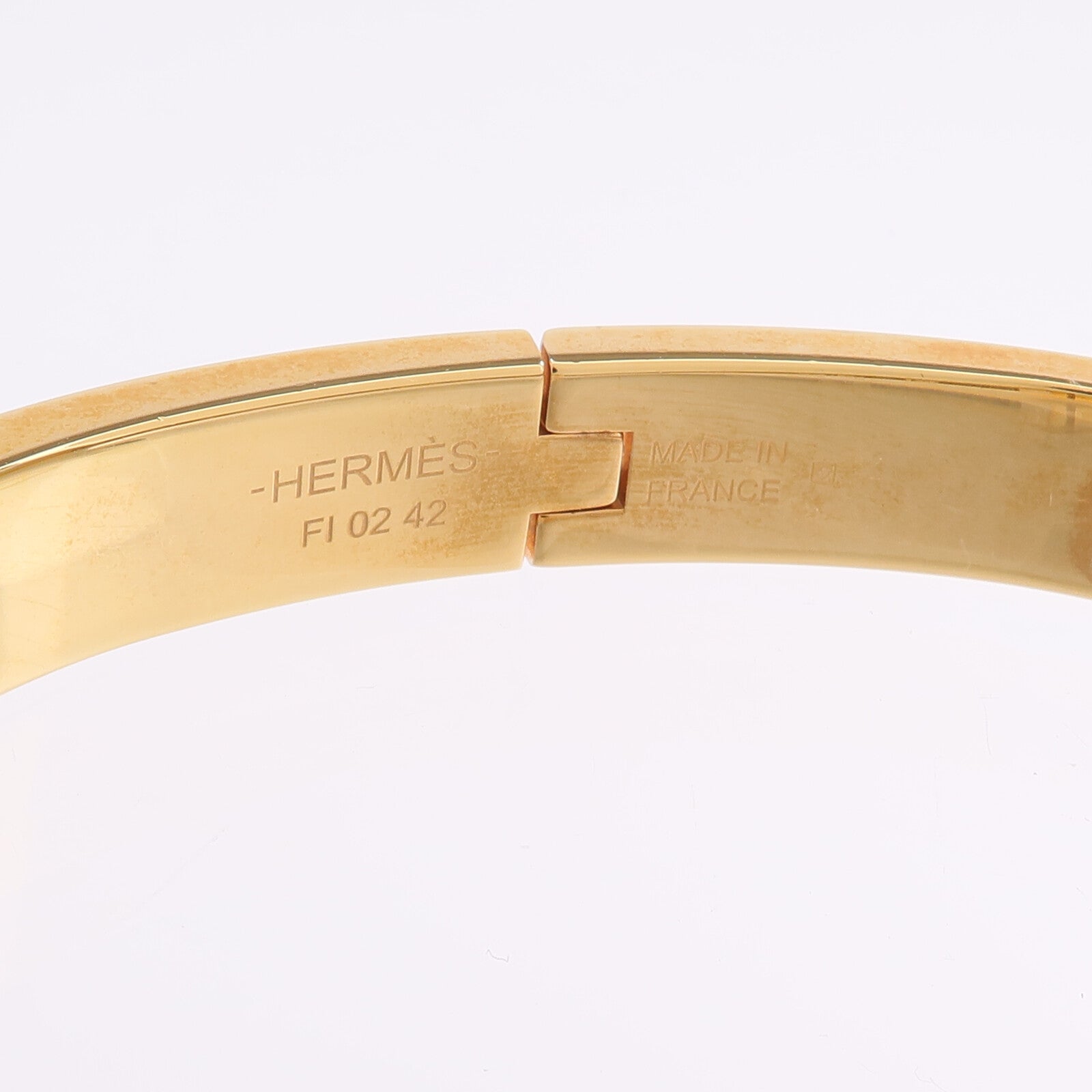 HERMES 金屬/琺瑯Mini Clic Chaine d'Ancre Bracelet手鐲
