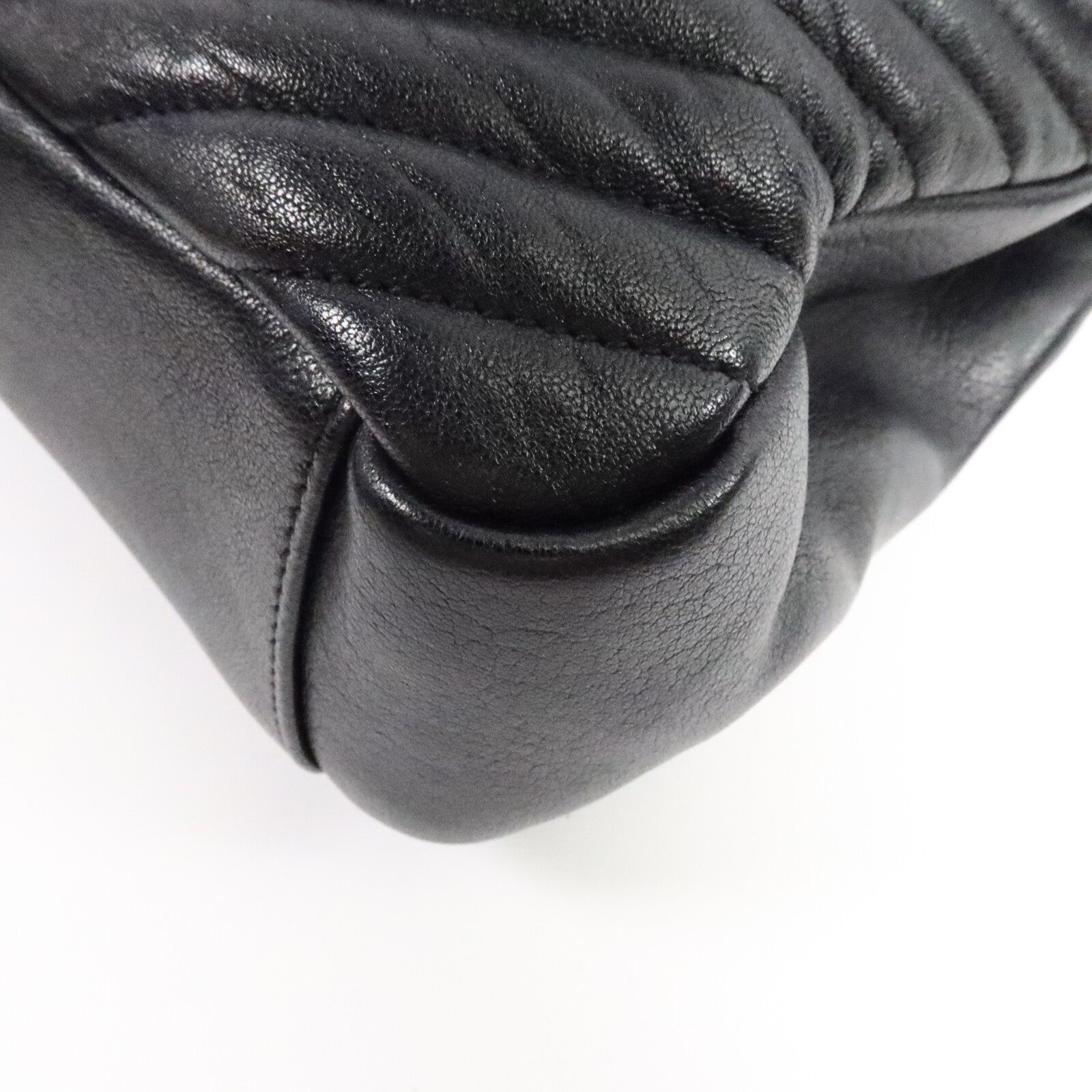 SAINT LAURENT 牛皮皮革College Large鏈帶手挽肩背兩用袋
