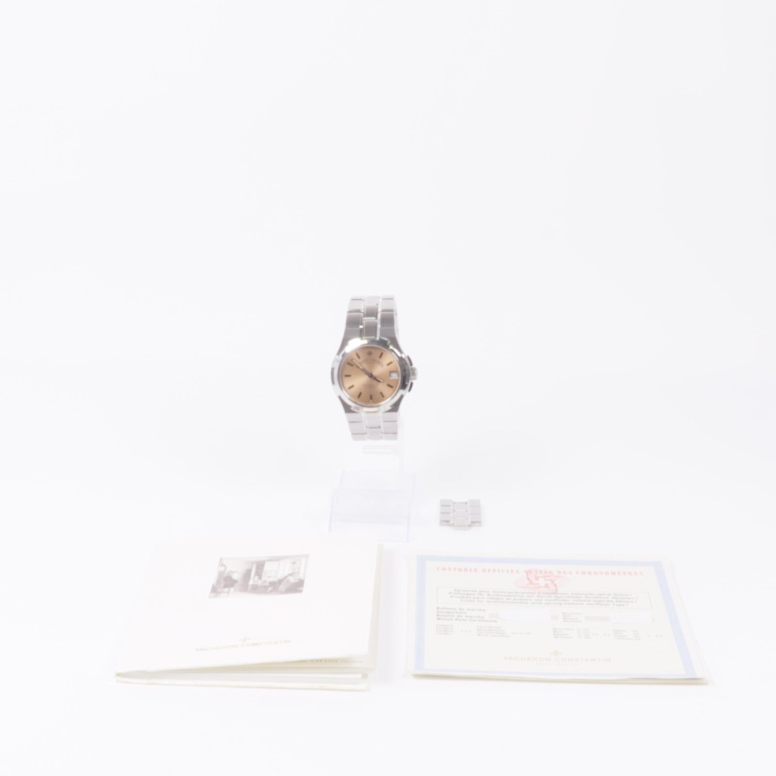 VACHERON CONSTANTIN Overseas不鏽鋼手錶自動機芯