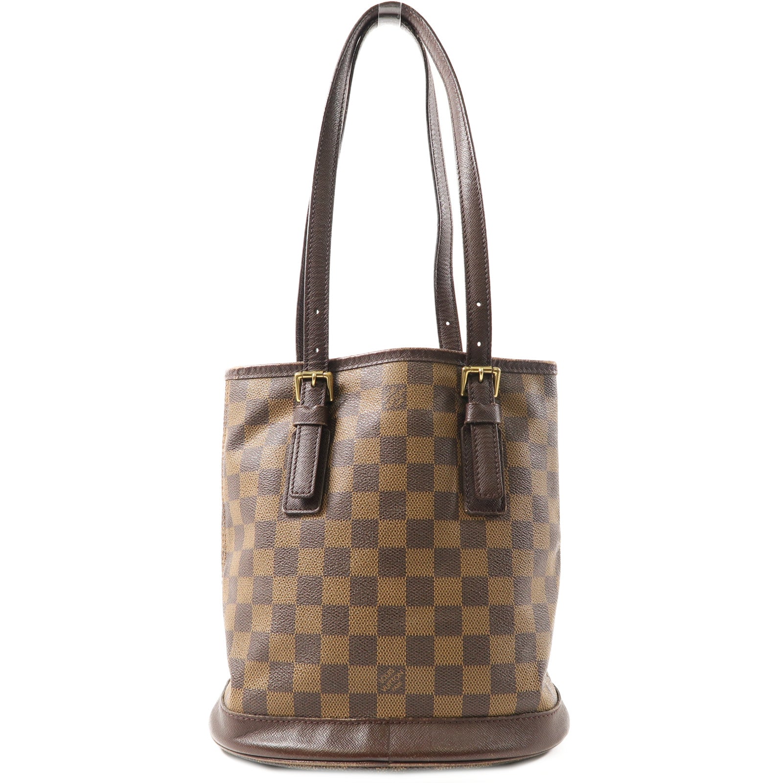LOUIS VUITTON 【激減優惠】Damier Marais金扣肩背袋啡色